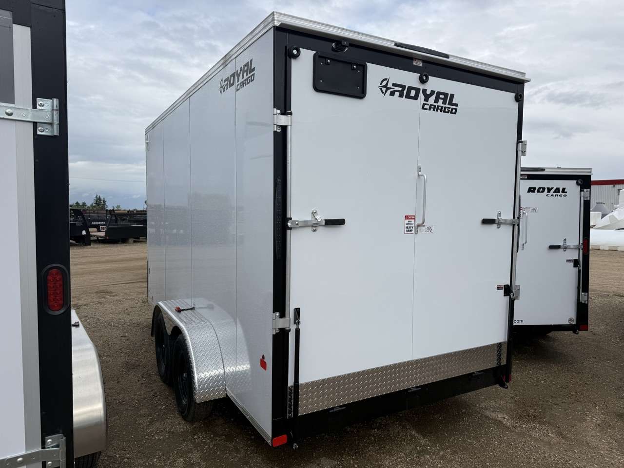 2026 Royal LCH 7' x 14' + V-Nose Cargo Trailer