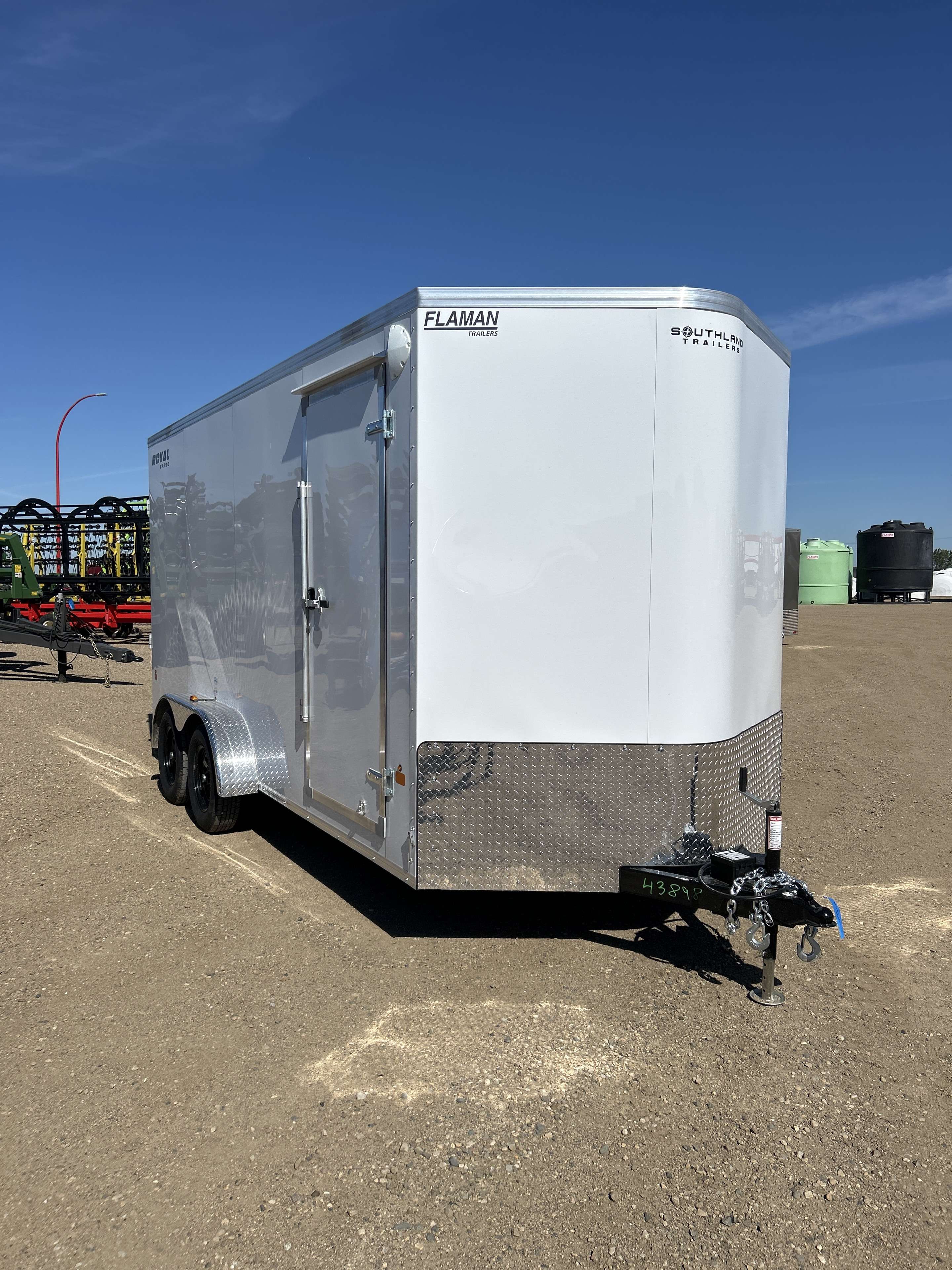 2026 Royal LCH 7' x 16' + V-Nose Cargo Trailer