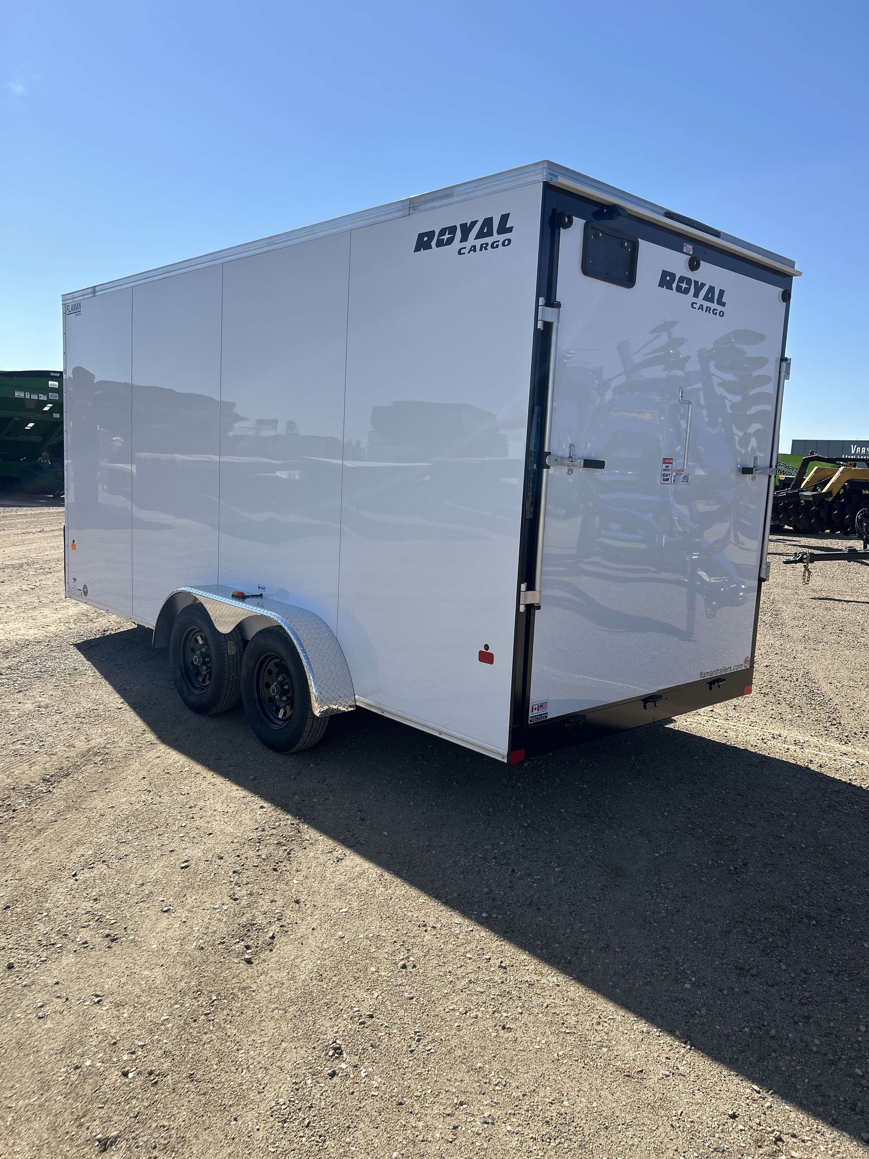 2026 Royal LCH 7' x 16' + V-Nose Cargo Trailer