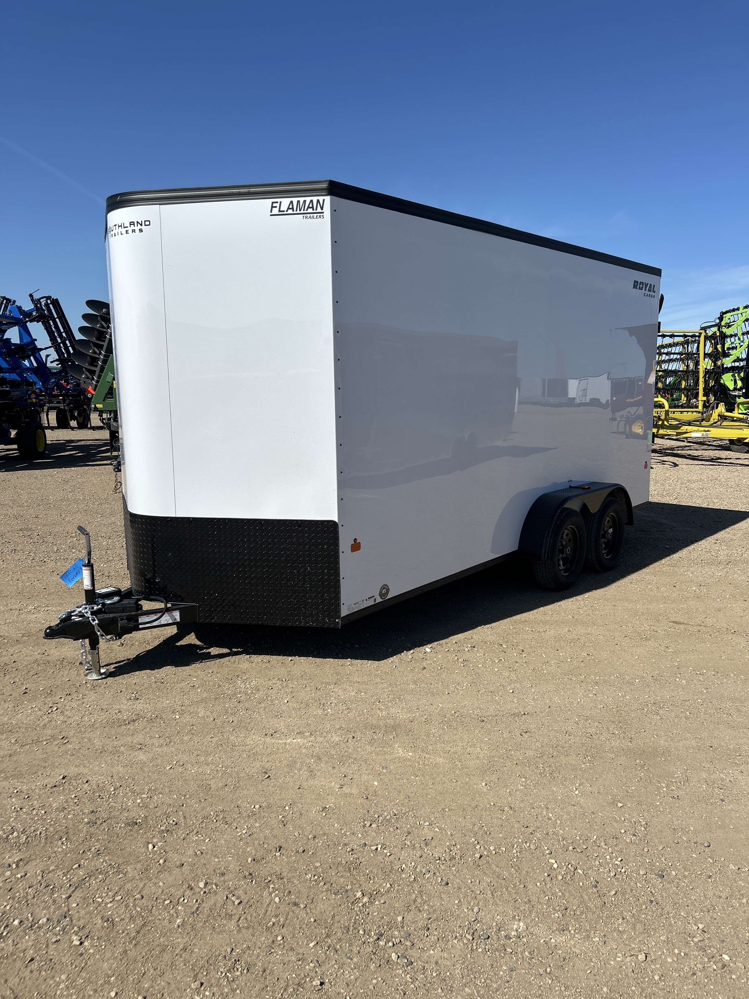 2026 Royal LCH 7' x 16' + V-Nose Cargo Trailer