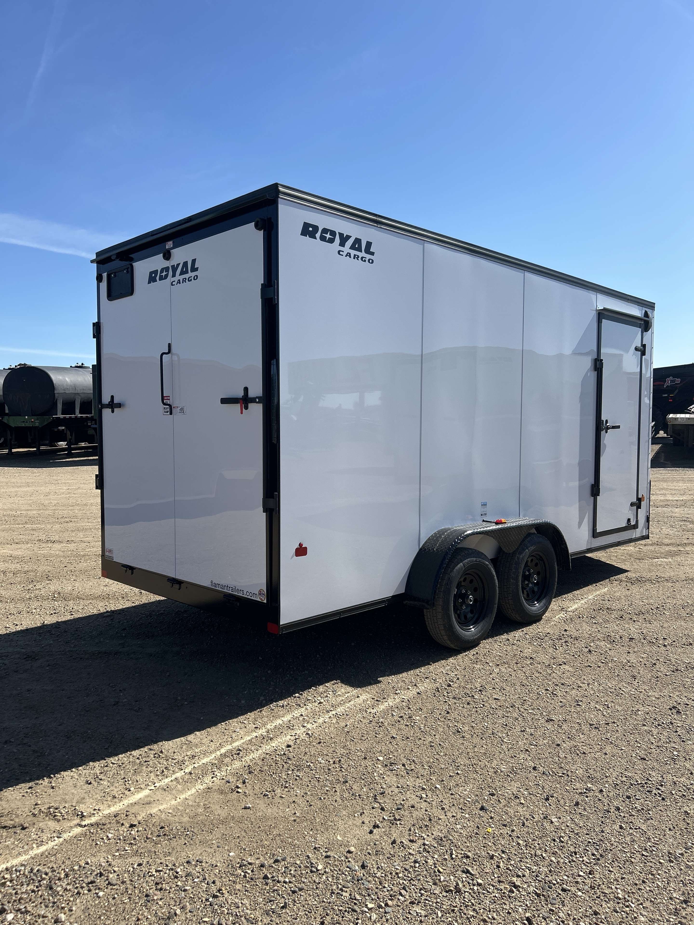 2026 Royal LCH 7' x 16' + V-Nose Cargo Trailer