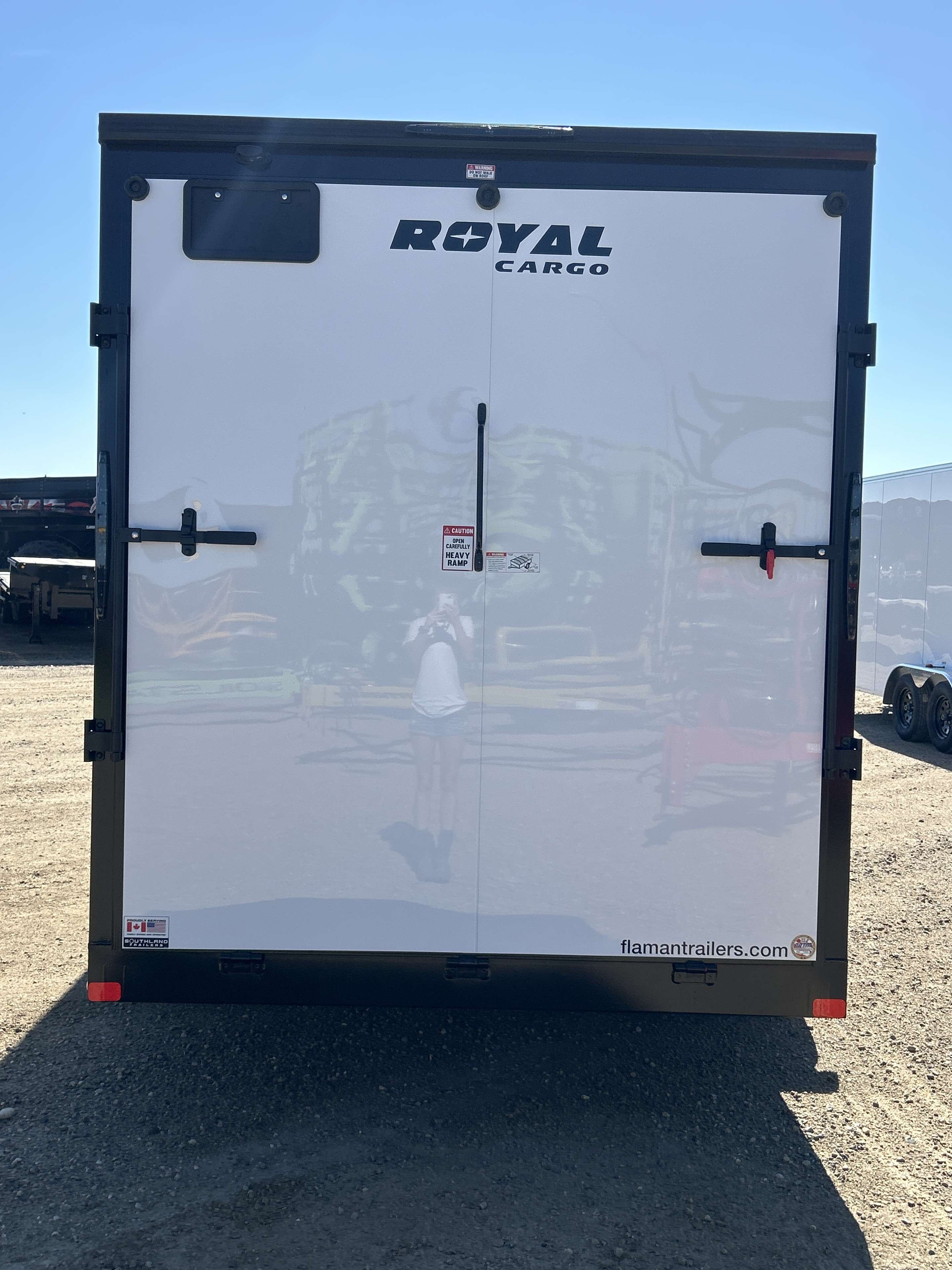 2026 Royal LCH 7' x 16' + V-Nose Cargo Trailer