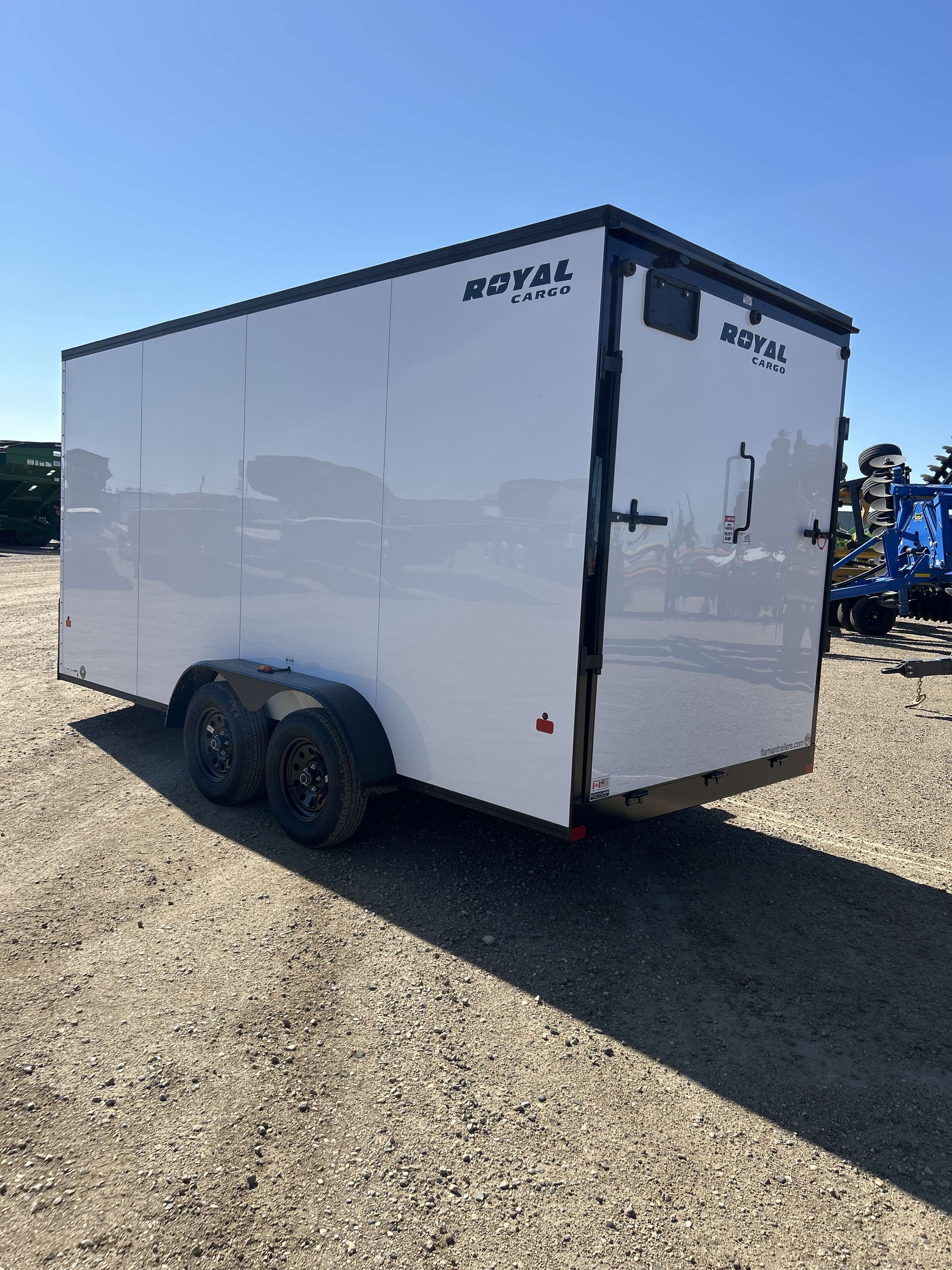 2026 Royal LCH 7' x 16' + V-Nose Cargo Trailer