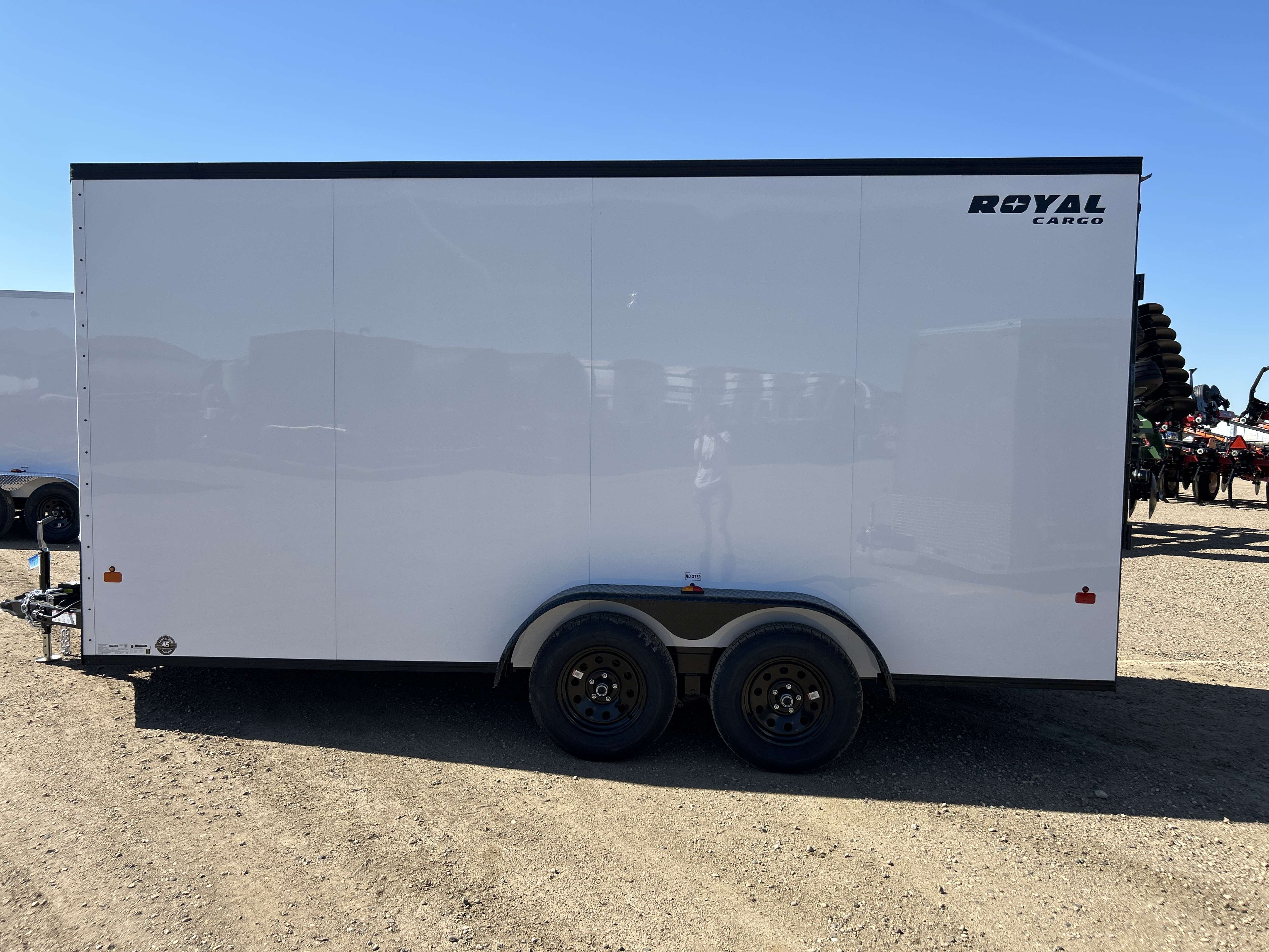 2026 Royal LCH 7' x 16' + V-Nose Cargo Trailer