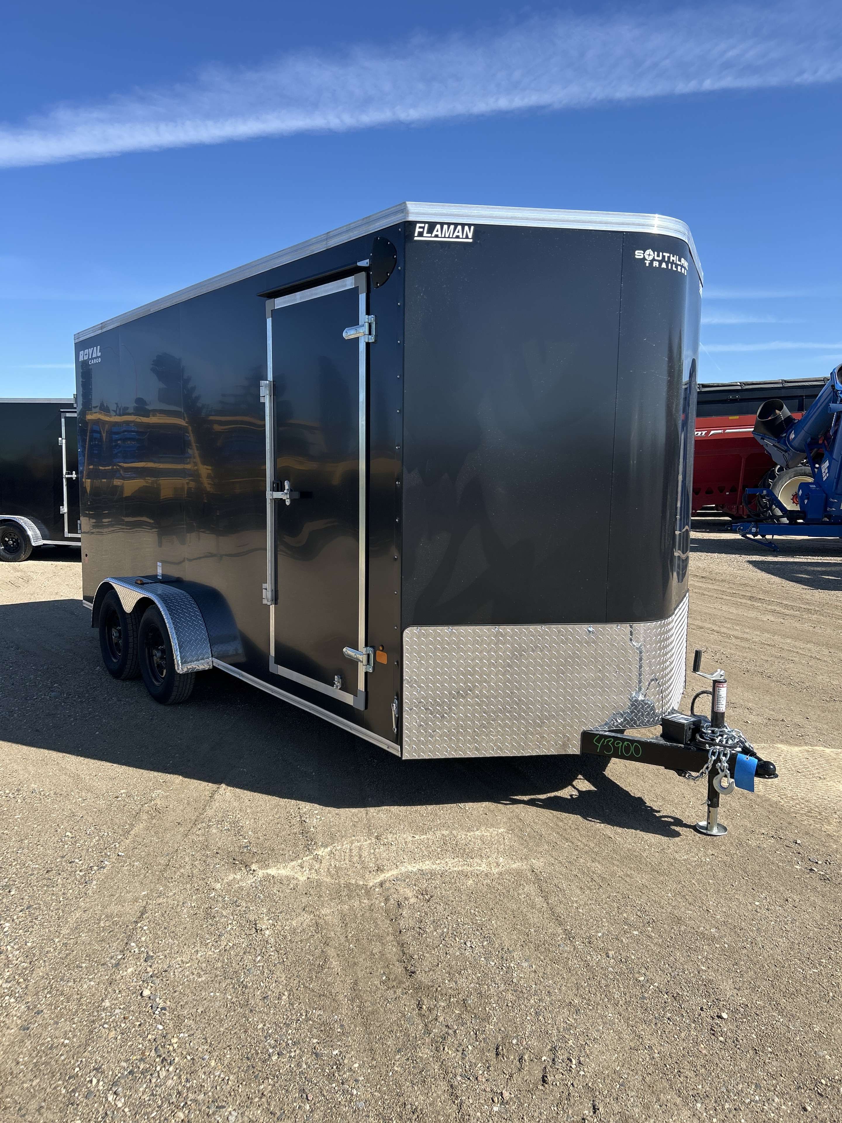 2026 Royal LCH 7' x 16' + V-Nose Cargo Trailer