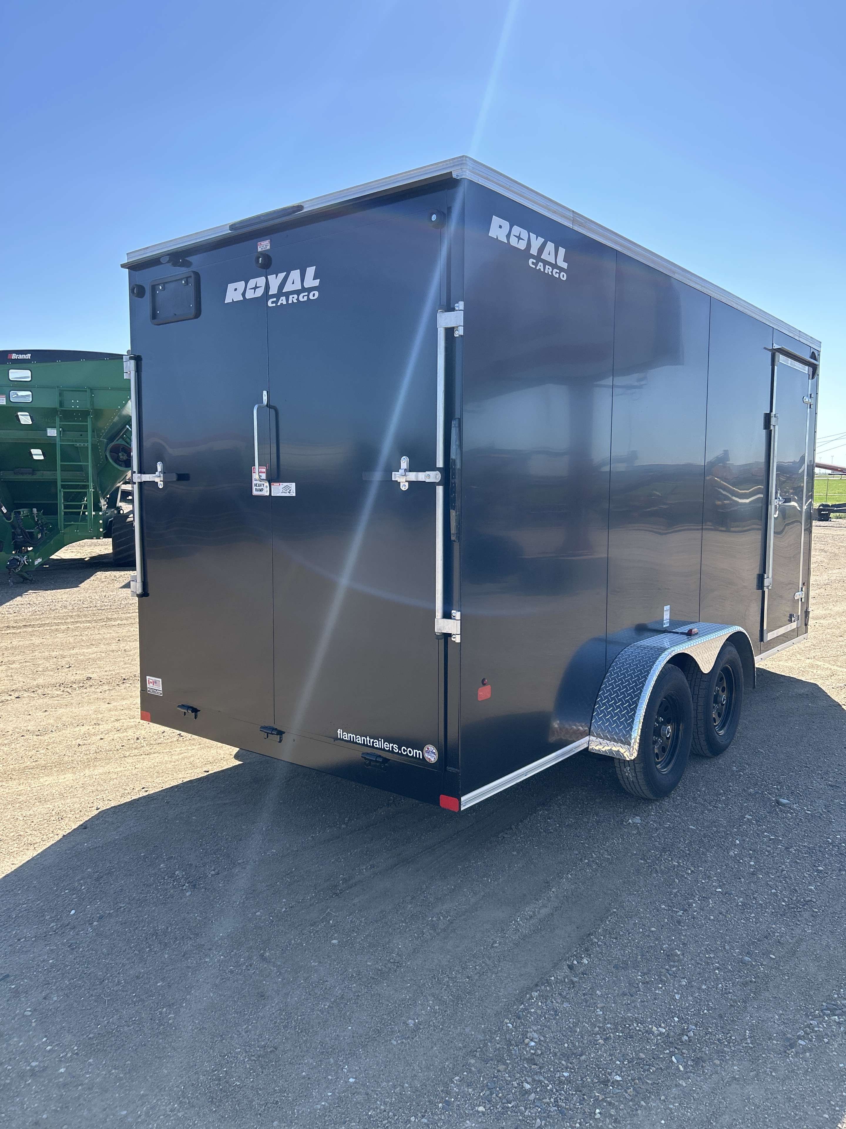 2026 Royal LCH 7' x 16' + V-Nose Cargo Trailer