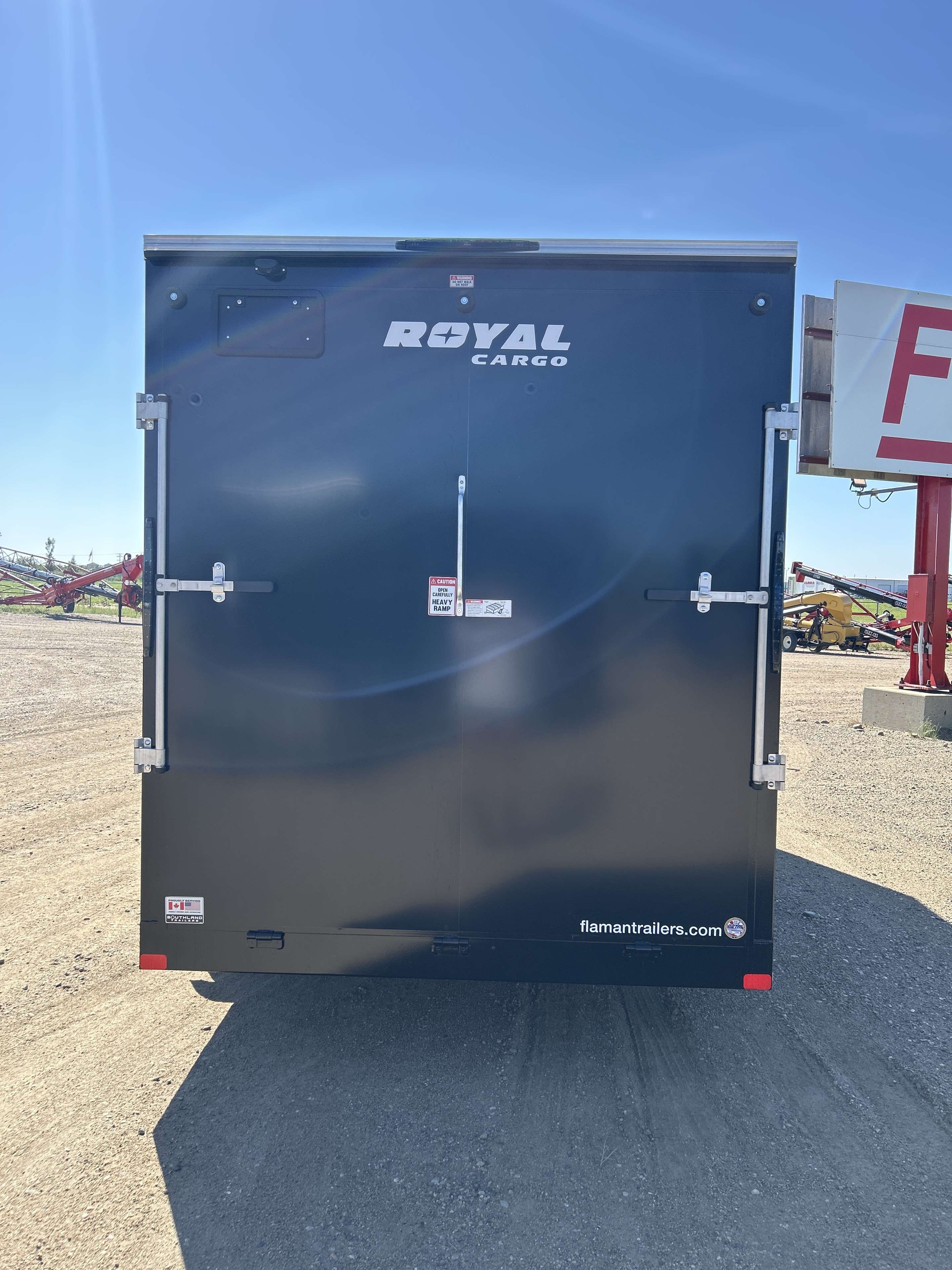2026 Royal LCH 7' x 16' + V-Nose Cargo Trailer