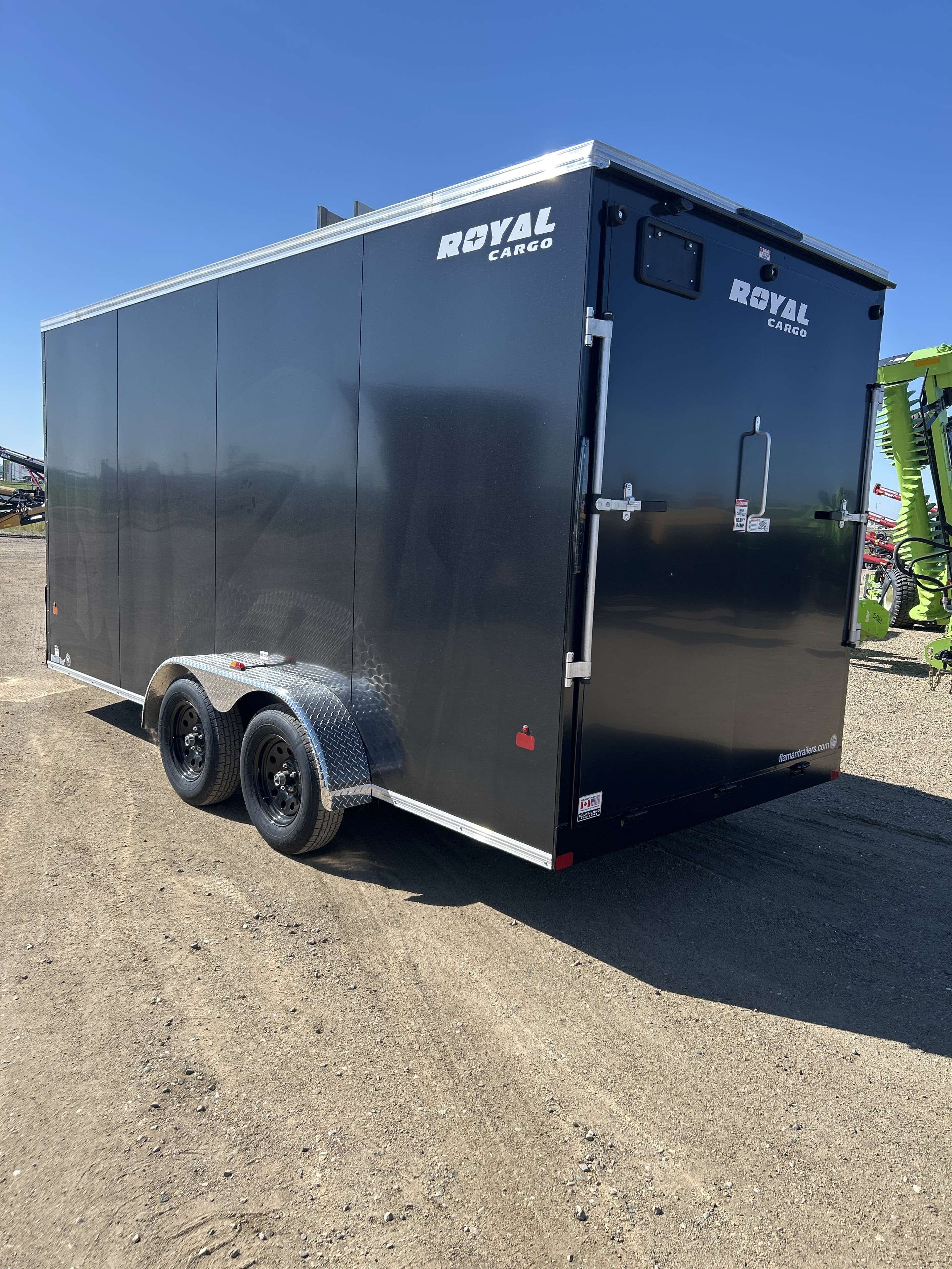 2026 Royal LCH 7' x 16' + V-Nose Cargo Trailer