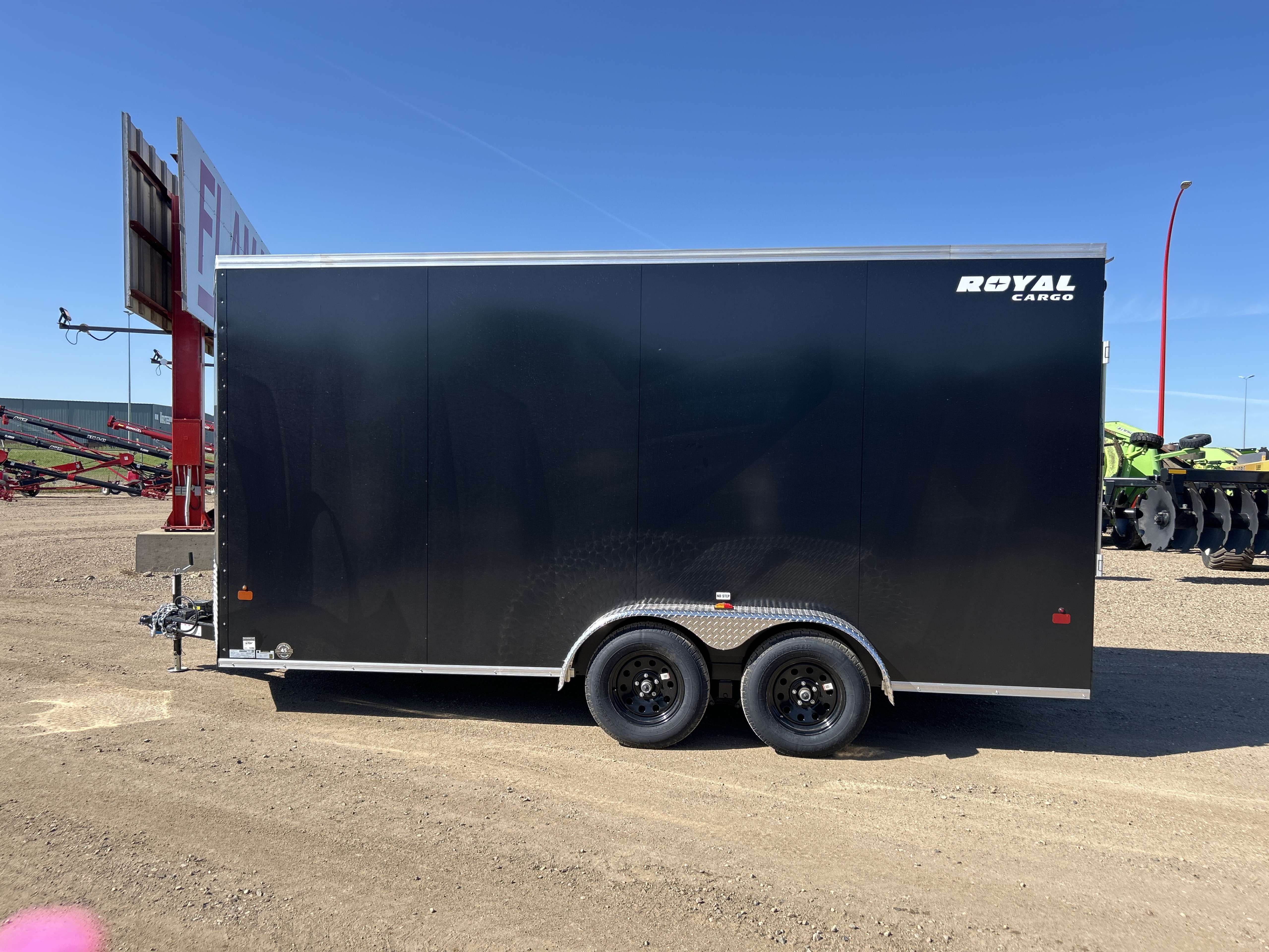 2026 Royal LCH 7' x 16' + V-Nose Cargo Trailer