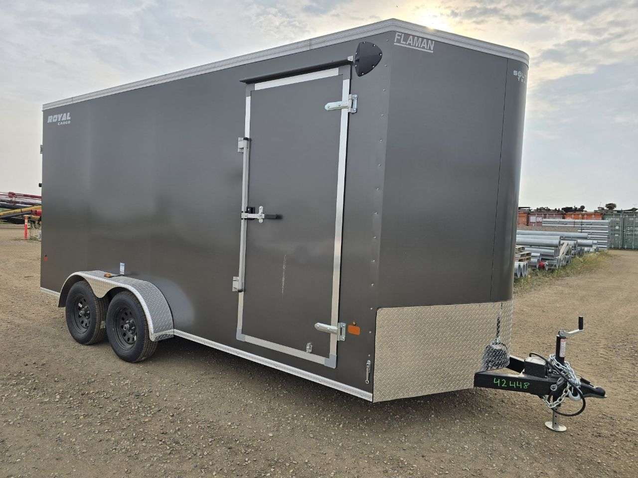 2026 Royal LCH 7' x 16' + V-Nose Cargo Trailer