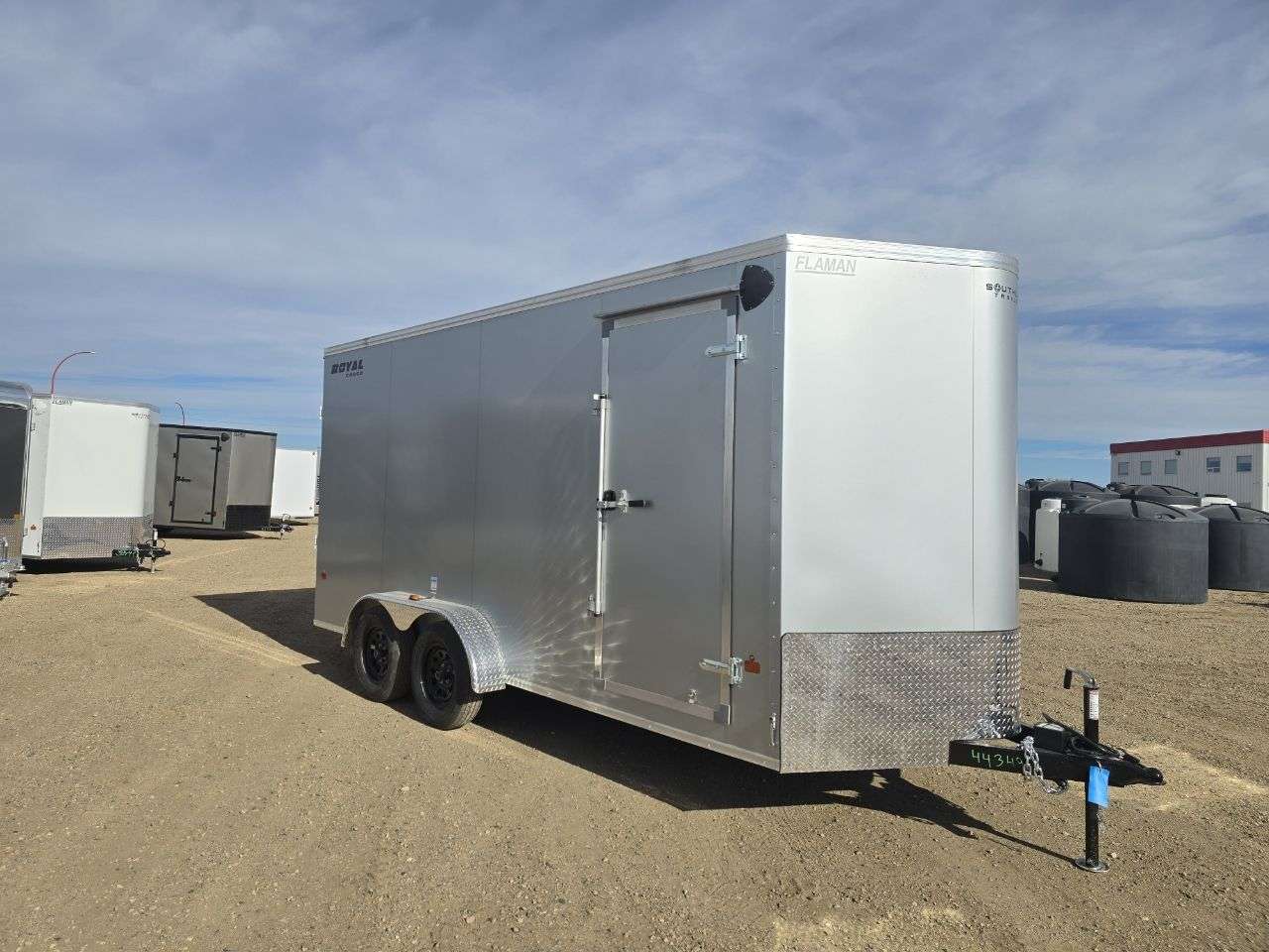 2026 Royal LCH 7' x 16' + V-Nose Cargo Trailer