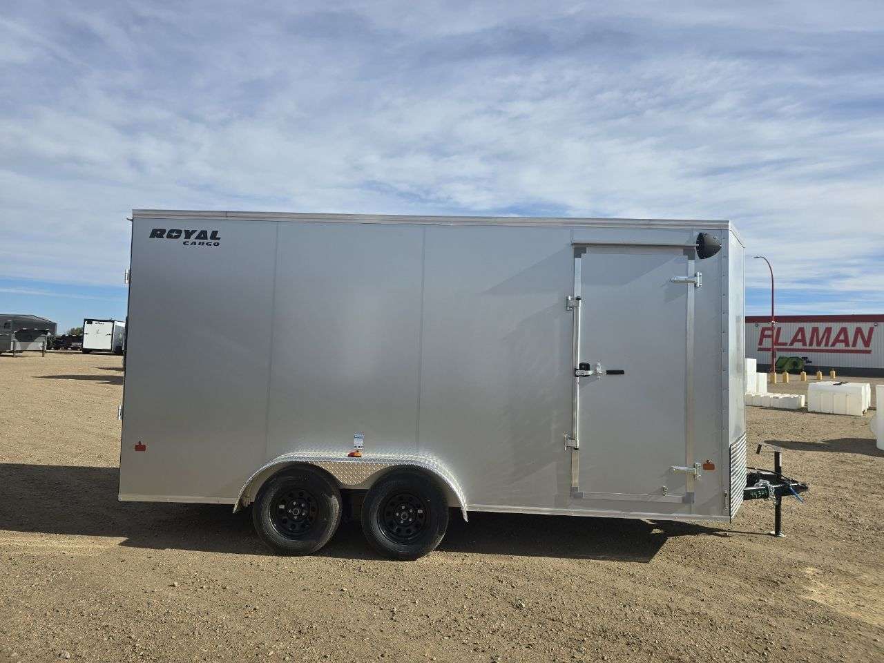 2026 Royal LCH 7' x 16' + V-Nose Cargo Trailer
