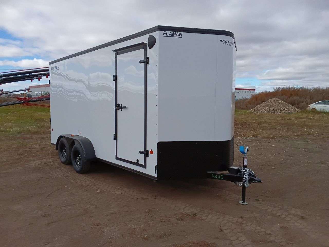 2026 Royal LCH 7' x 16' + V-Nose Cargo Trailer