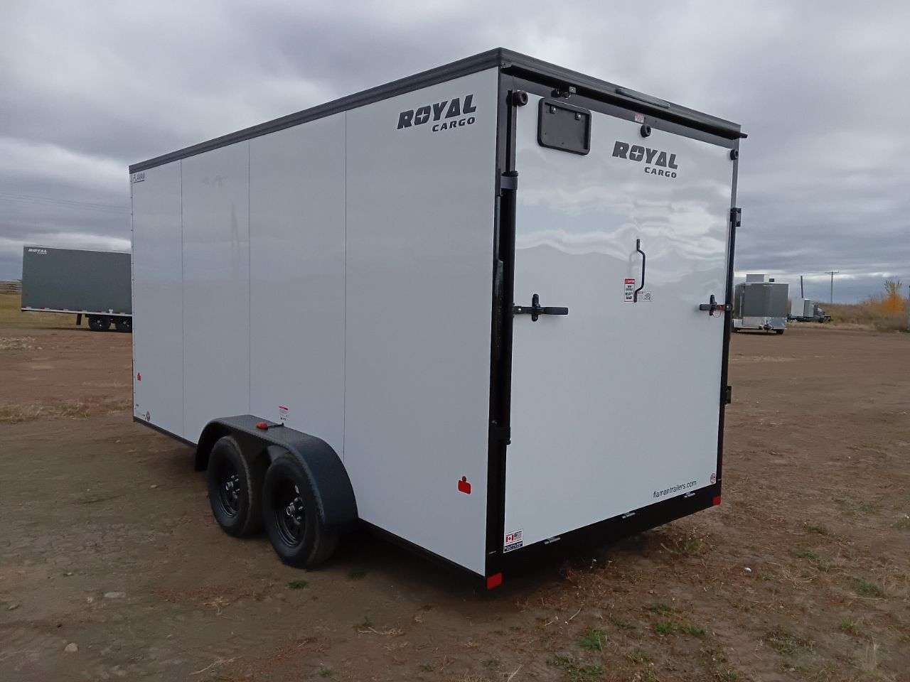 2026 Royal LCH 7' x 16' + V-Nose Cargo Trailer
