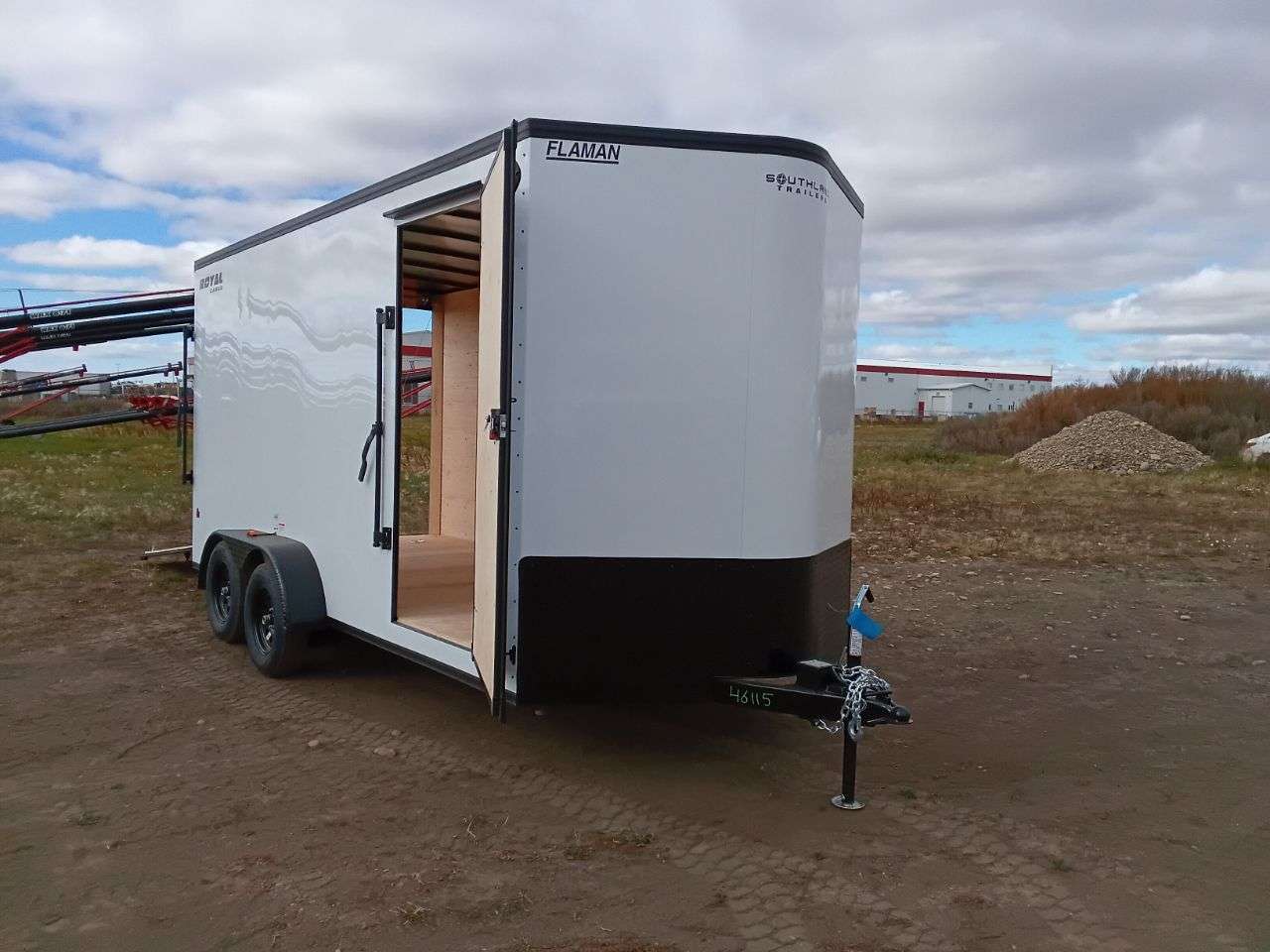 2026 Royal LCH 7' x 16' + V-Nose Cargo Trailer