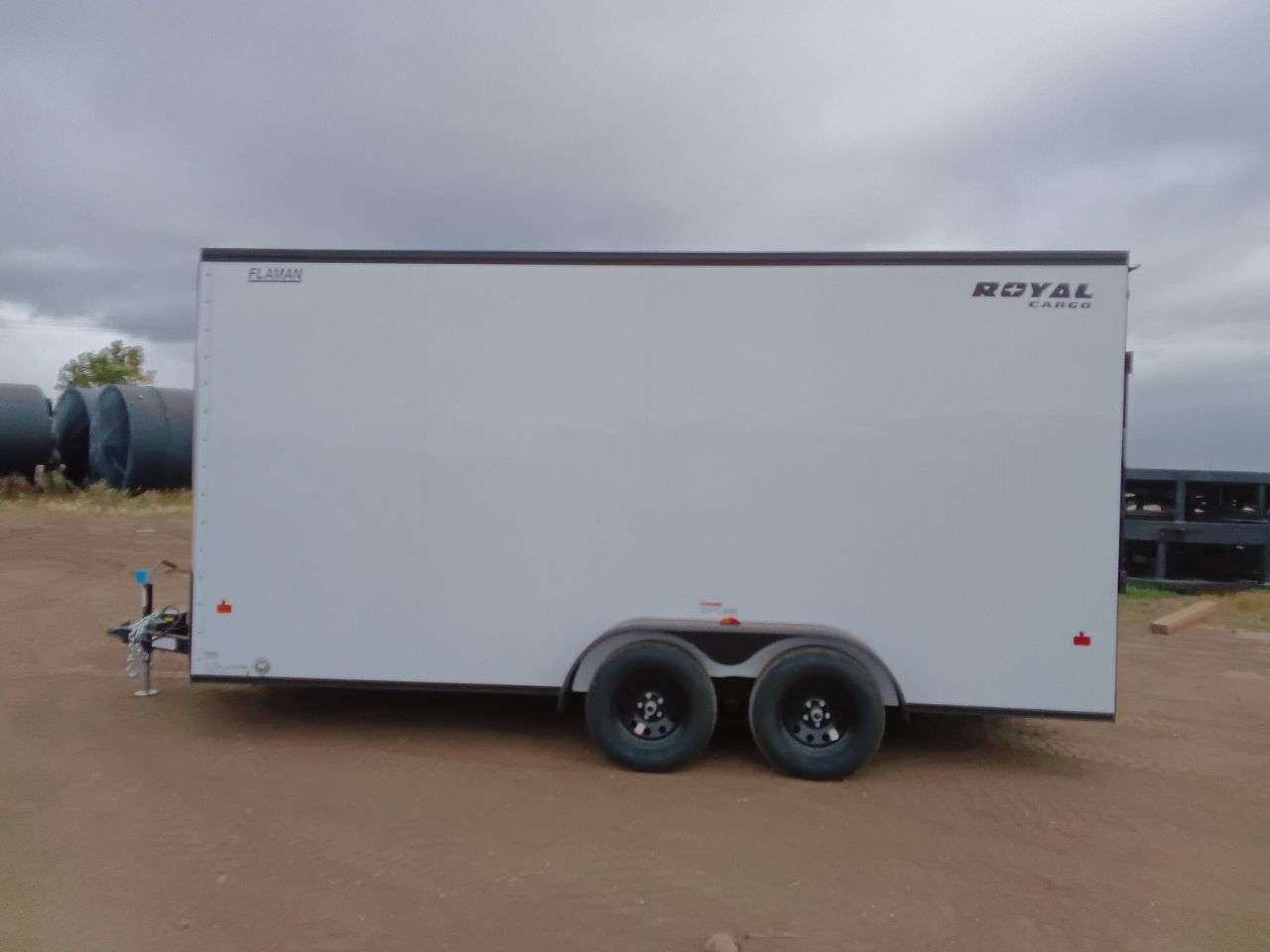 2026 Royal LCH 7' x 16' + V-Nose Cargo Trailer