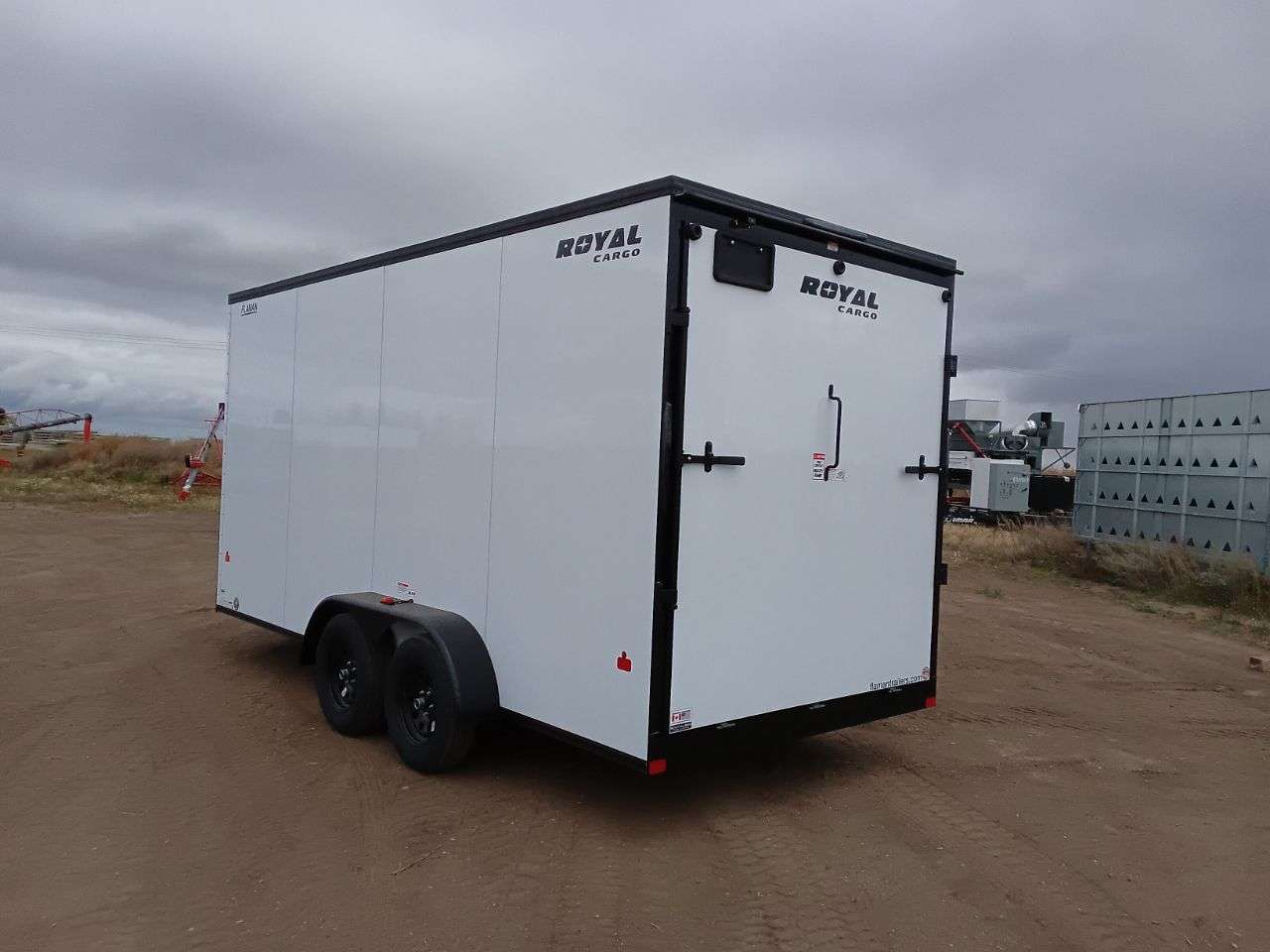 2026 Royal LCH 7' x 16' + V-Nose Cargo Trailer