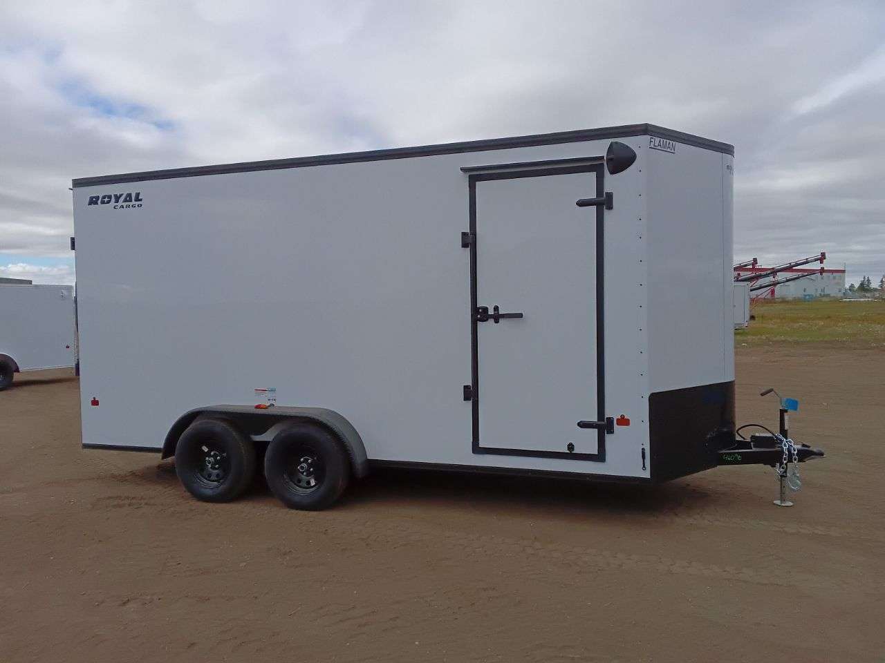 2026 Royal LCH 7' x 16' + V-Nose Cargo Trailer
