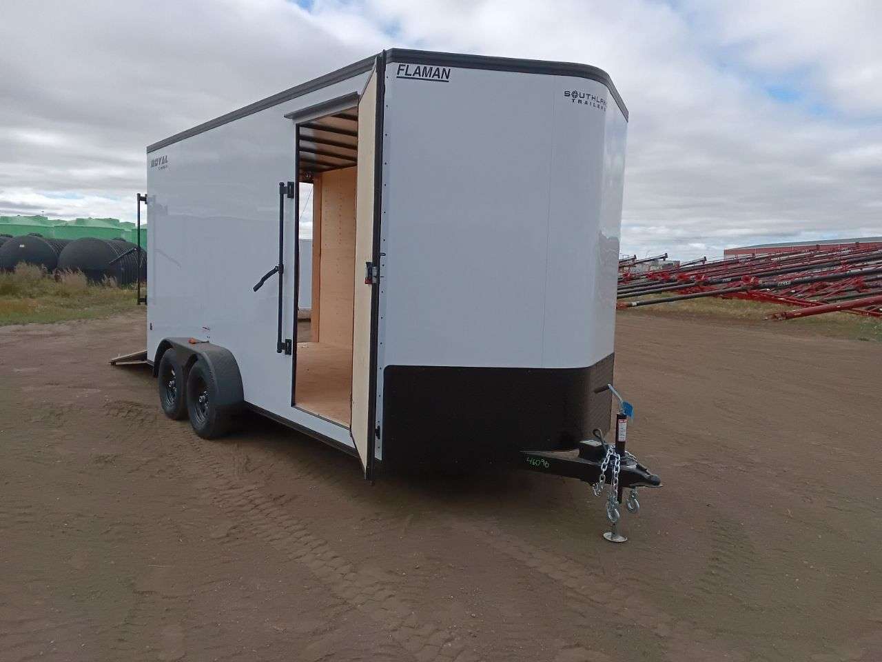 2026 Royal LCH 7' x 16' + V-Nose Cargo Trailer