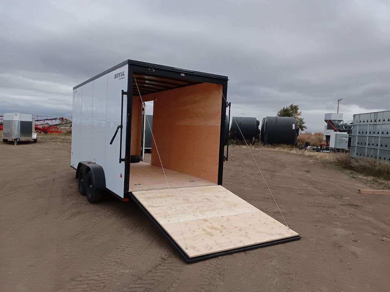 2026 Royal LCH 7' x 16' + V-Nose Cargo Trailer