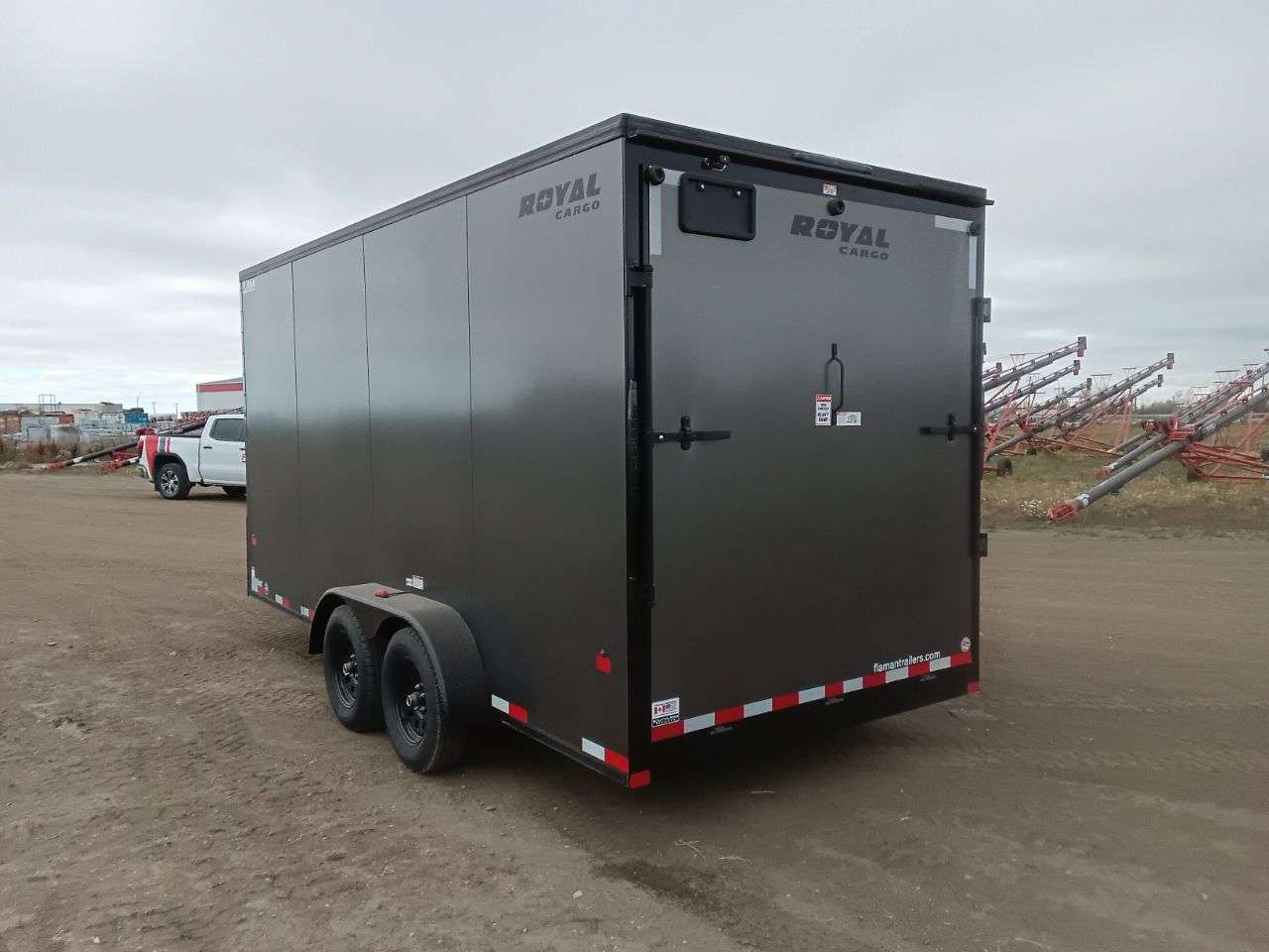 2026 Royal LCH 7' x 16' + V-Nose Cargo Trailer