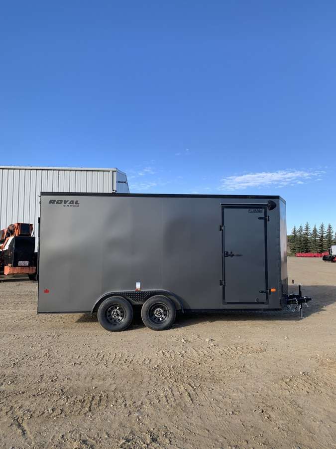 2026 Royal LCH 7' x 16' + V-Nose Cargo Trailer