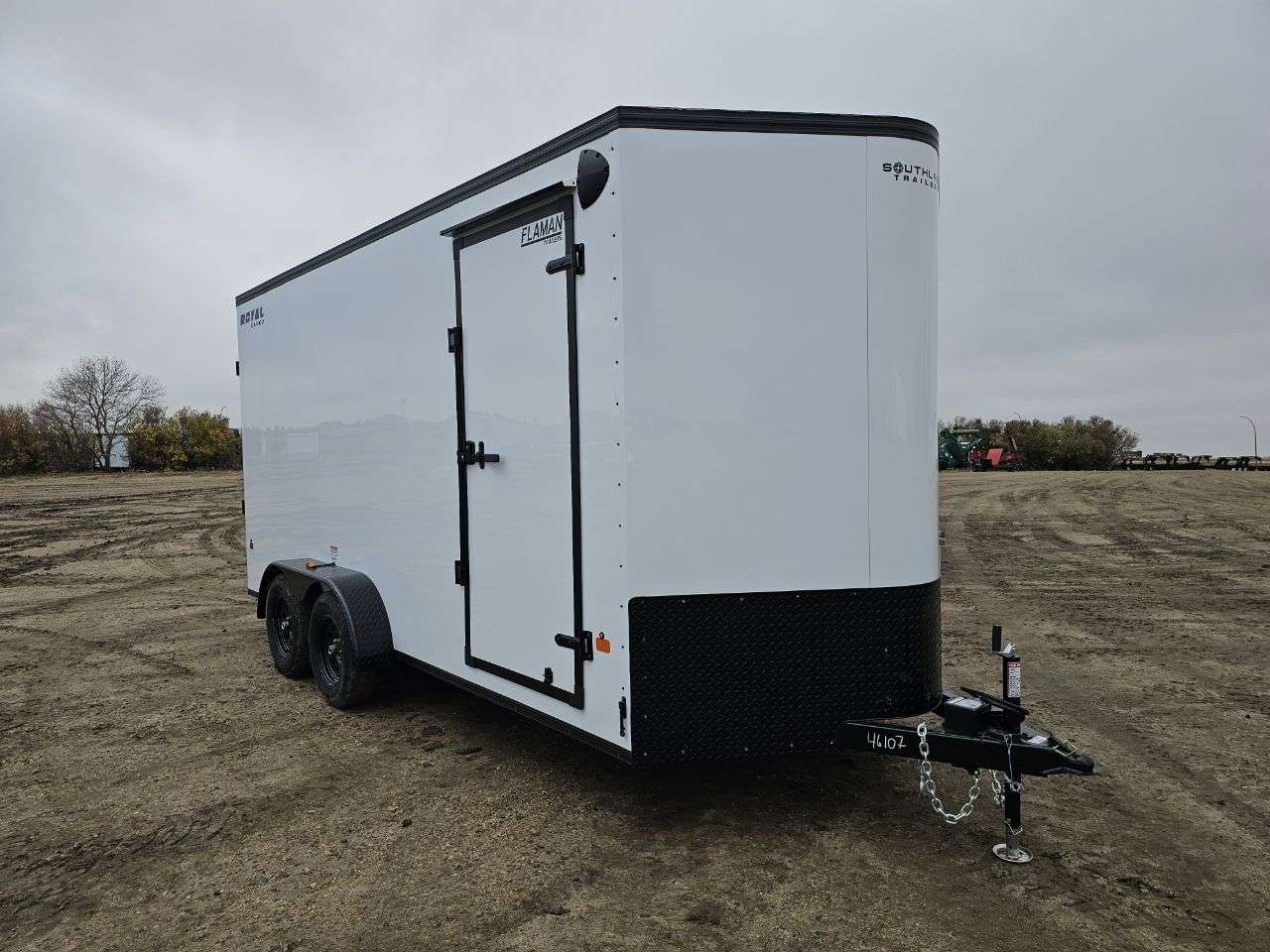 2026 Royal LCH 7' x 16' + V-Nose Cargo Trailer