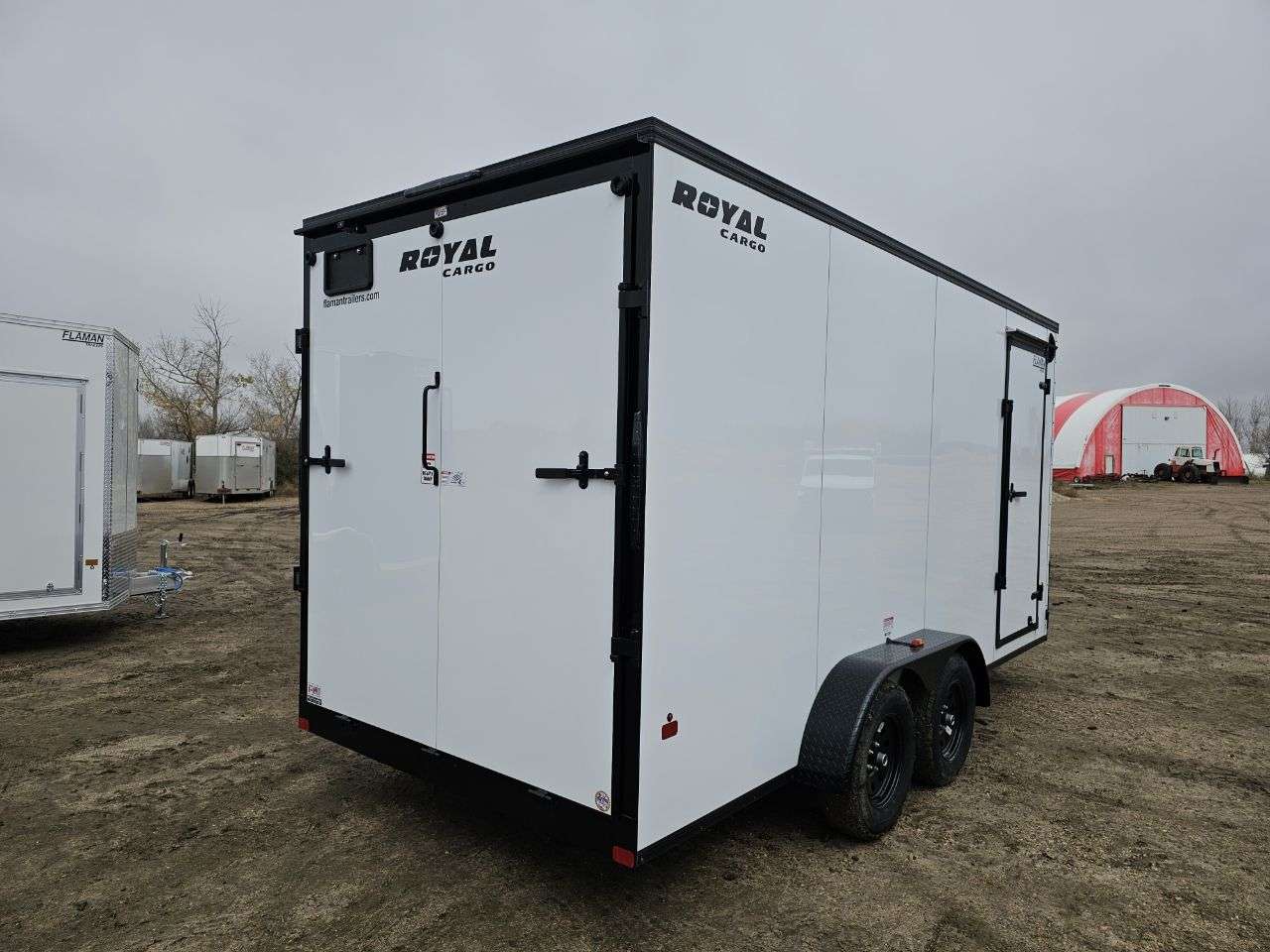 2026 Royal LCH 7' x 16' + V-Nose Cargo Trailer