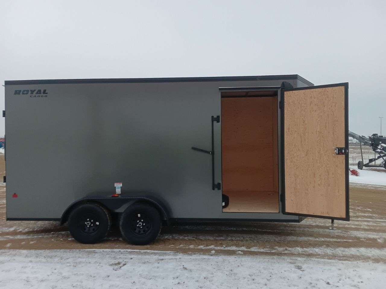 2026 Royal LCH 7' x 16' + V-Nose Cargo Trailer