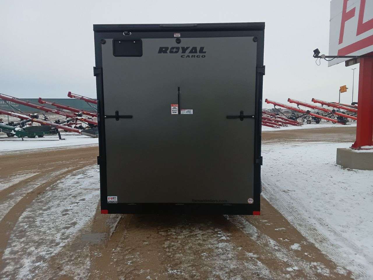 2026 Royal LCH 7' x 16' + V-Nose Cargo Trailer