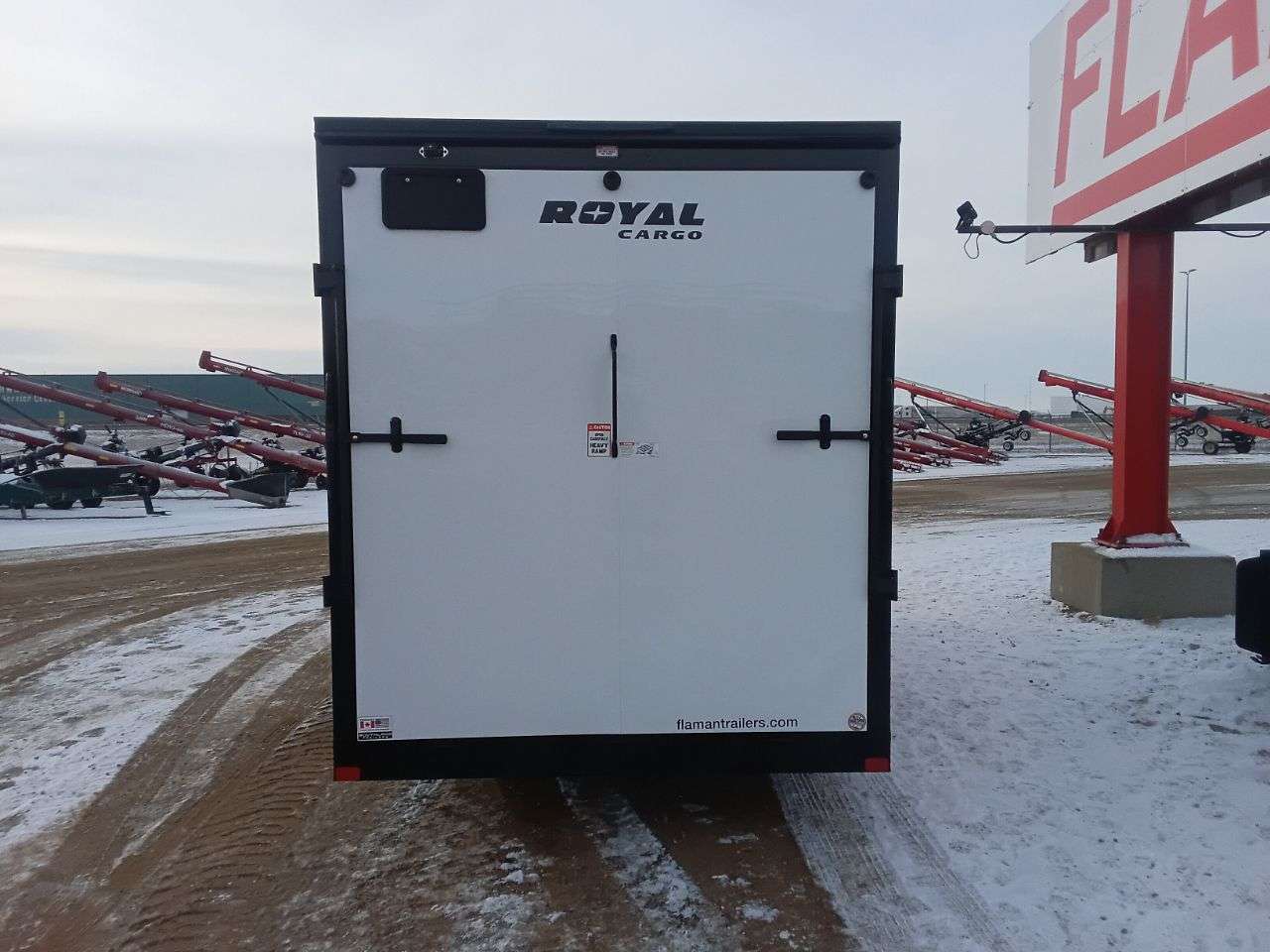 2026 Royal LCH 7' x 16' + V-Nose Cargo Trailer