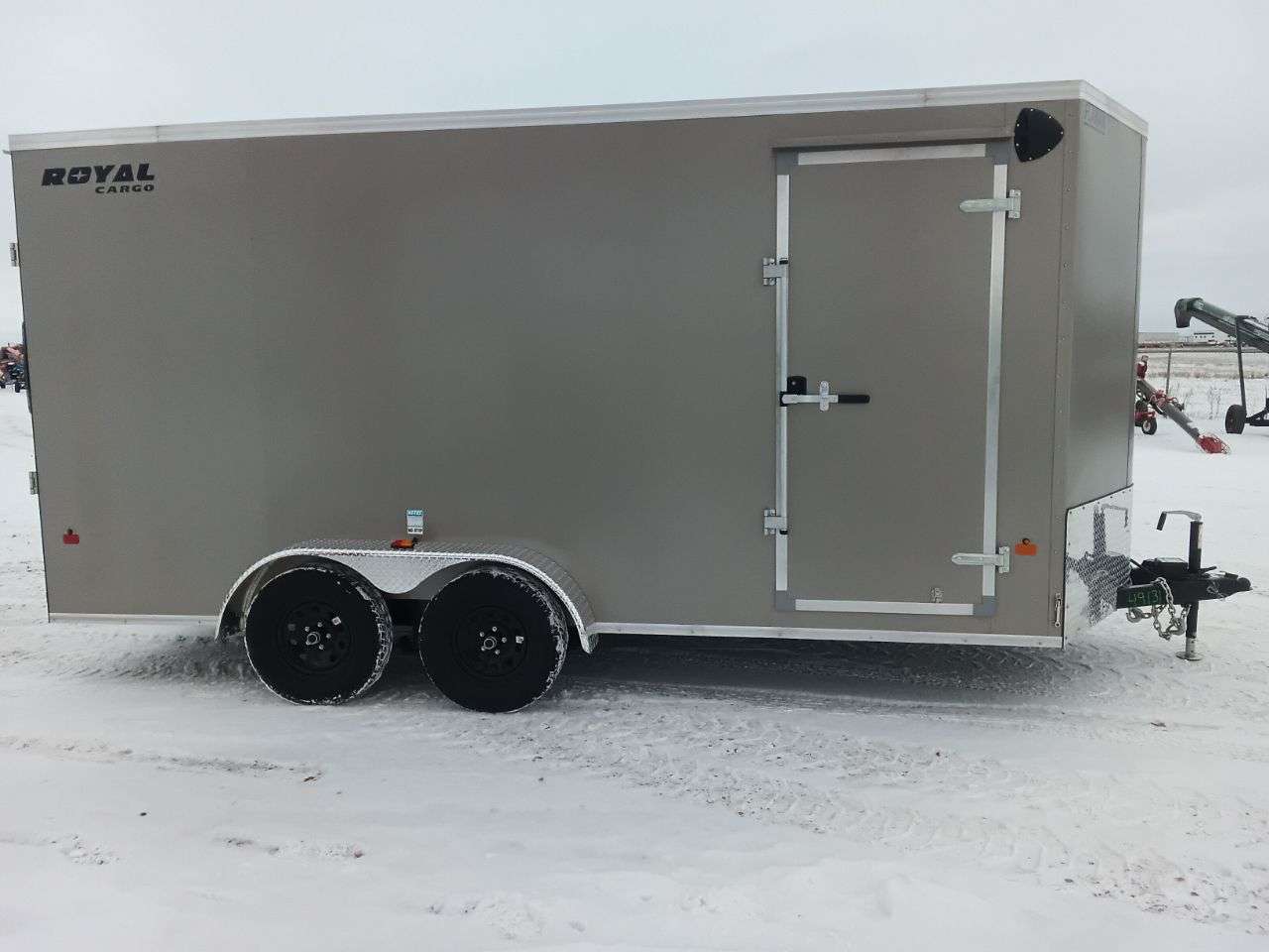 2026 Royal LCH 7' x 16' + V-Nose Cargo Trailer