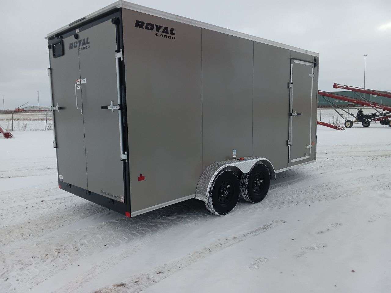 2026 Royal LCH 7' x 16' + V-Nose Cargo Trailer