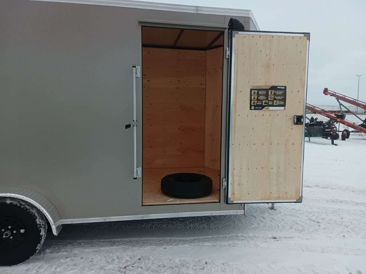 2026 Royal LCH 7' x 16' + V-Nose Cargo Trailer