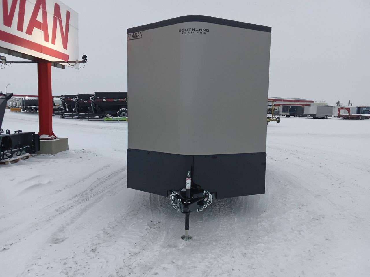 2026 Royal LCH 7' x 16' + V-Nose Cargo Trailer