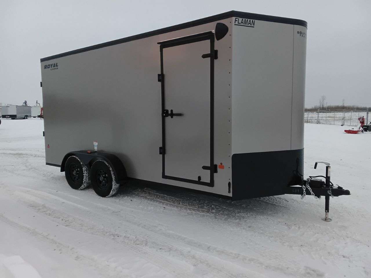 2026 Royal LCH 7' x 16' + V-Nose Cargo Trailer