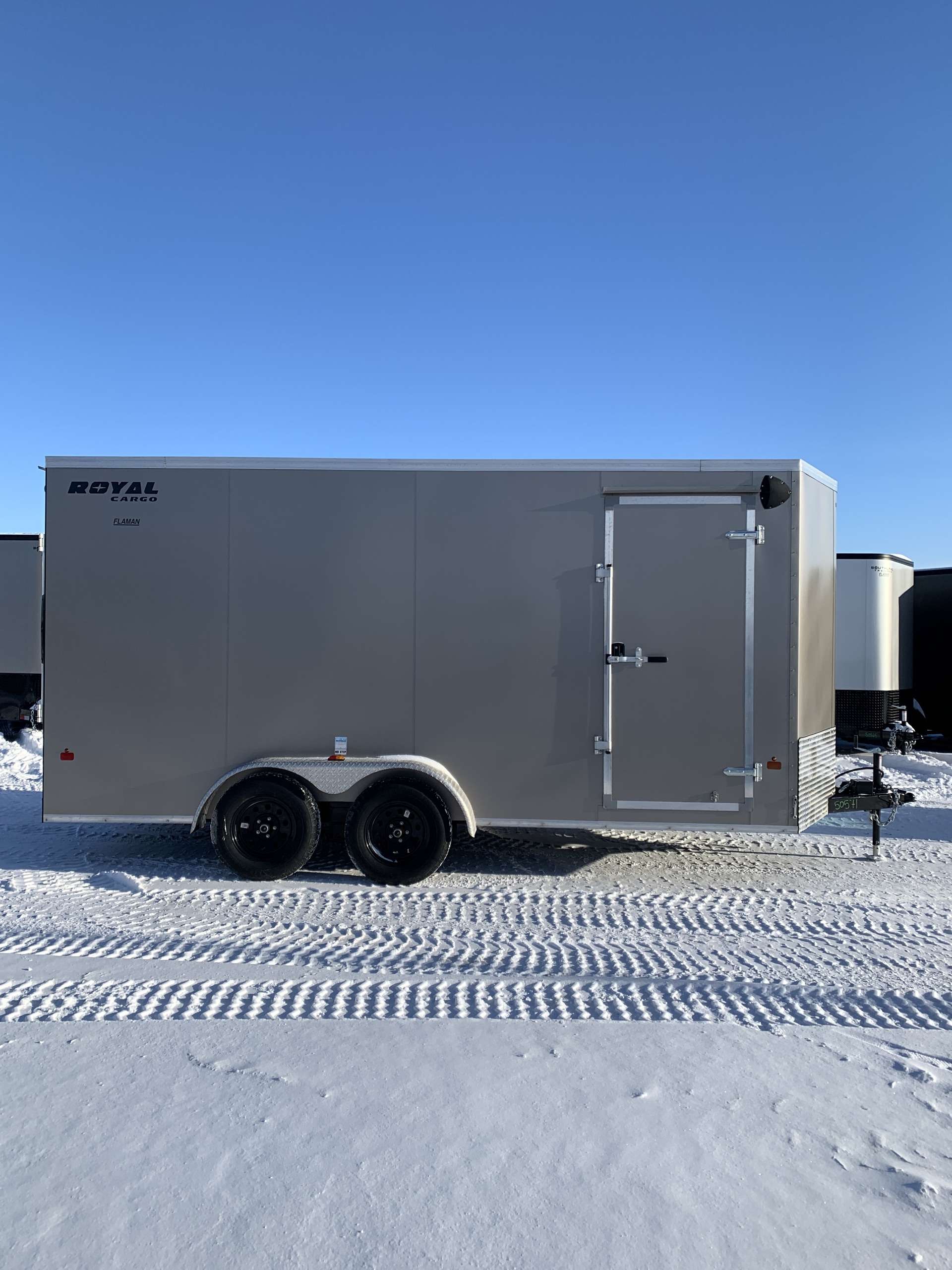2026 Royal LCH 7' x 16' + V-Nose Cargo Trailer
