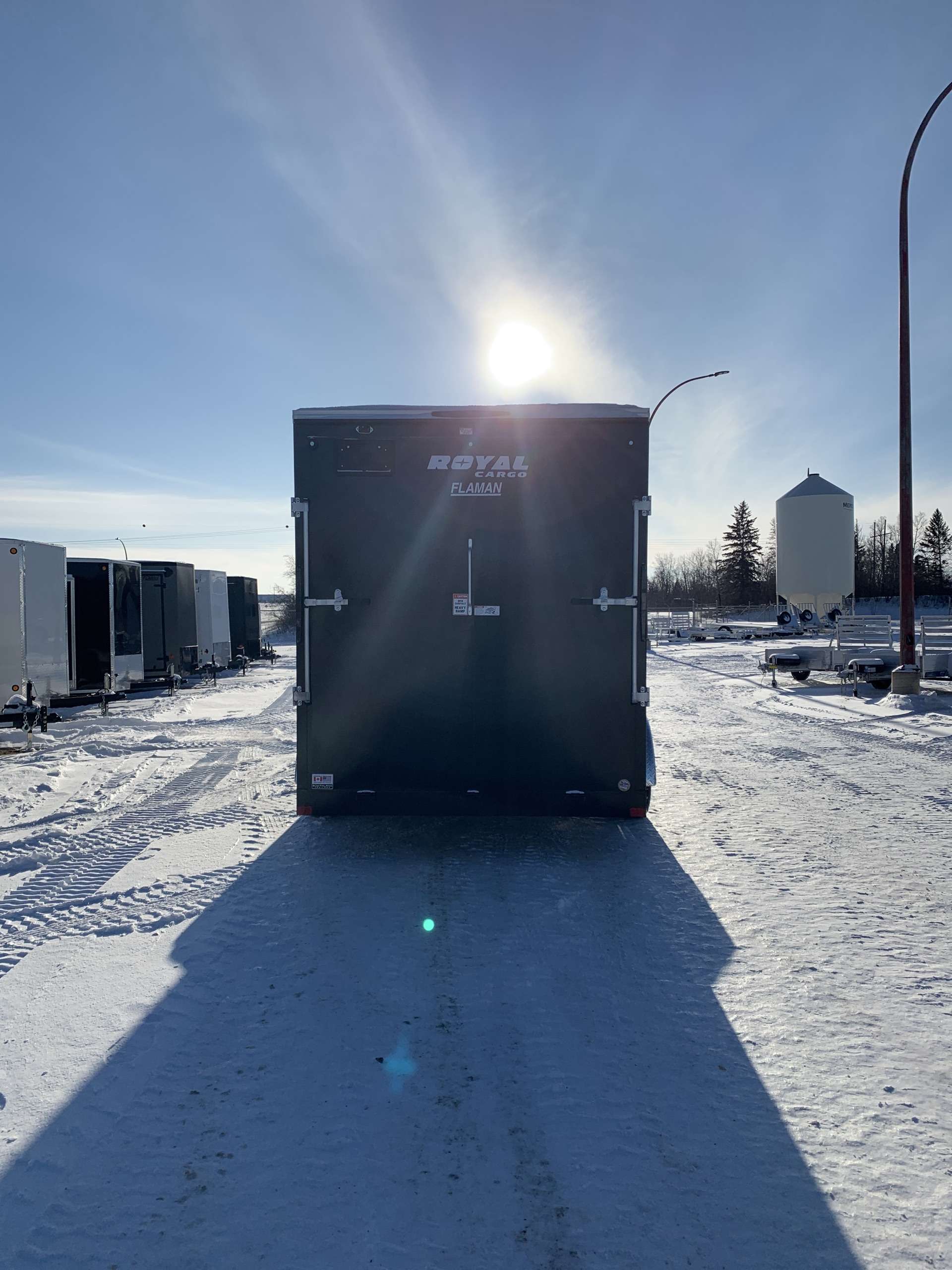 2026 Royal LCH 7' x 16' + V-Nose Cargo Trailer