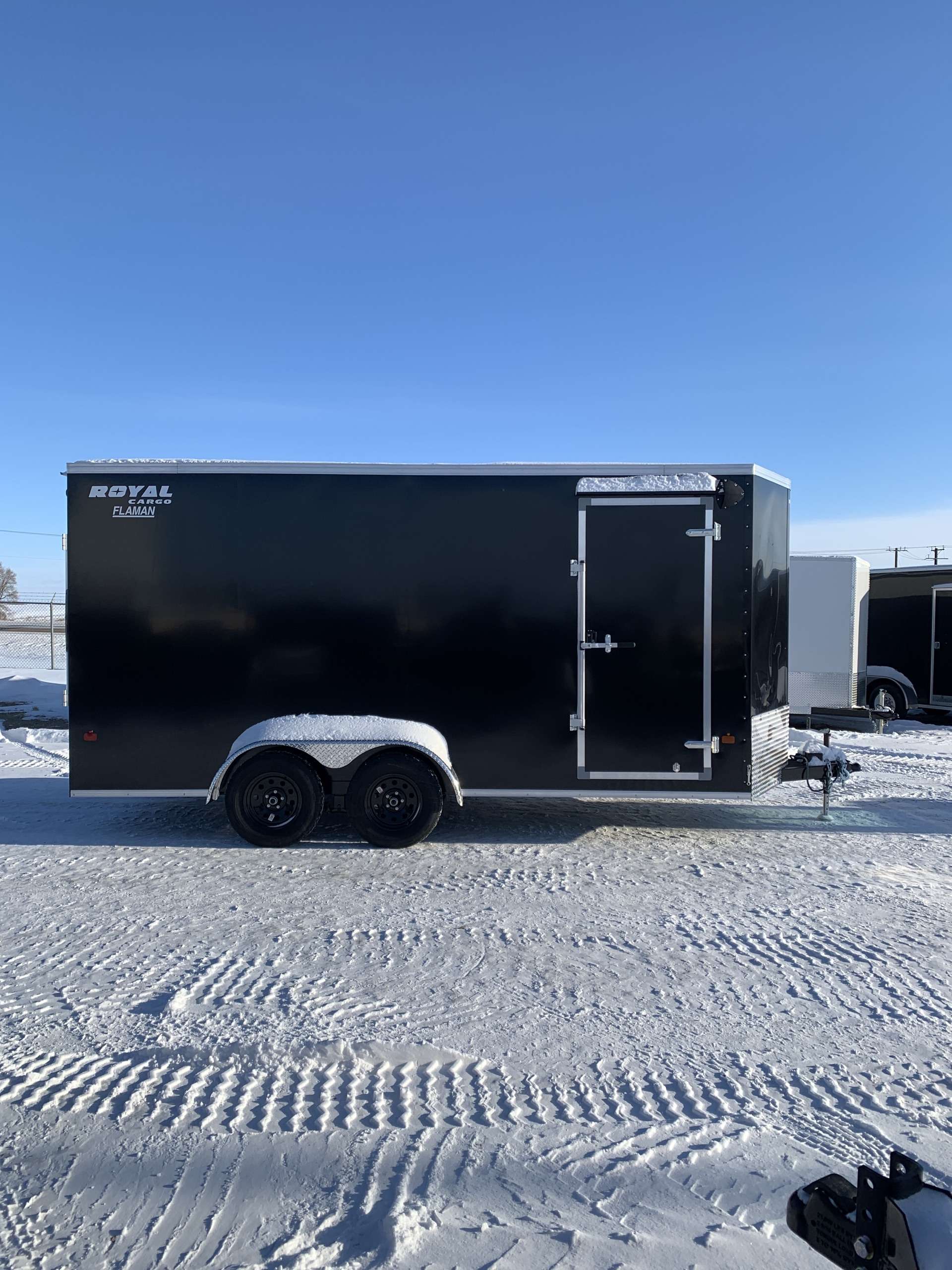 2026 Royal LCH 7' x 16' + V-Nose Cargo Trailer