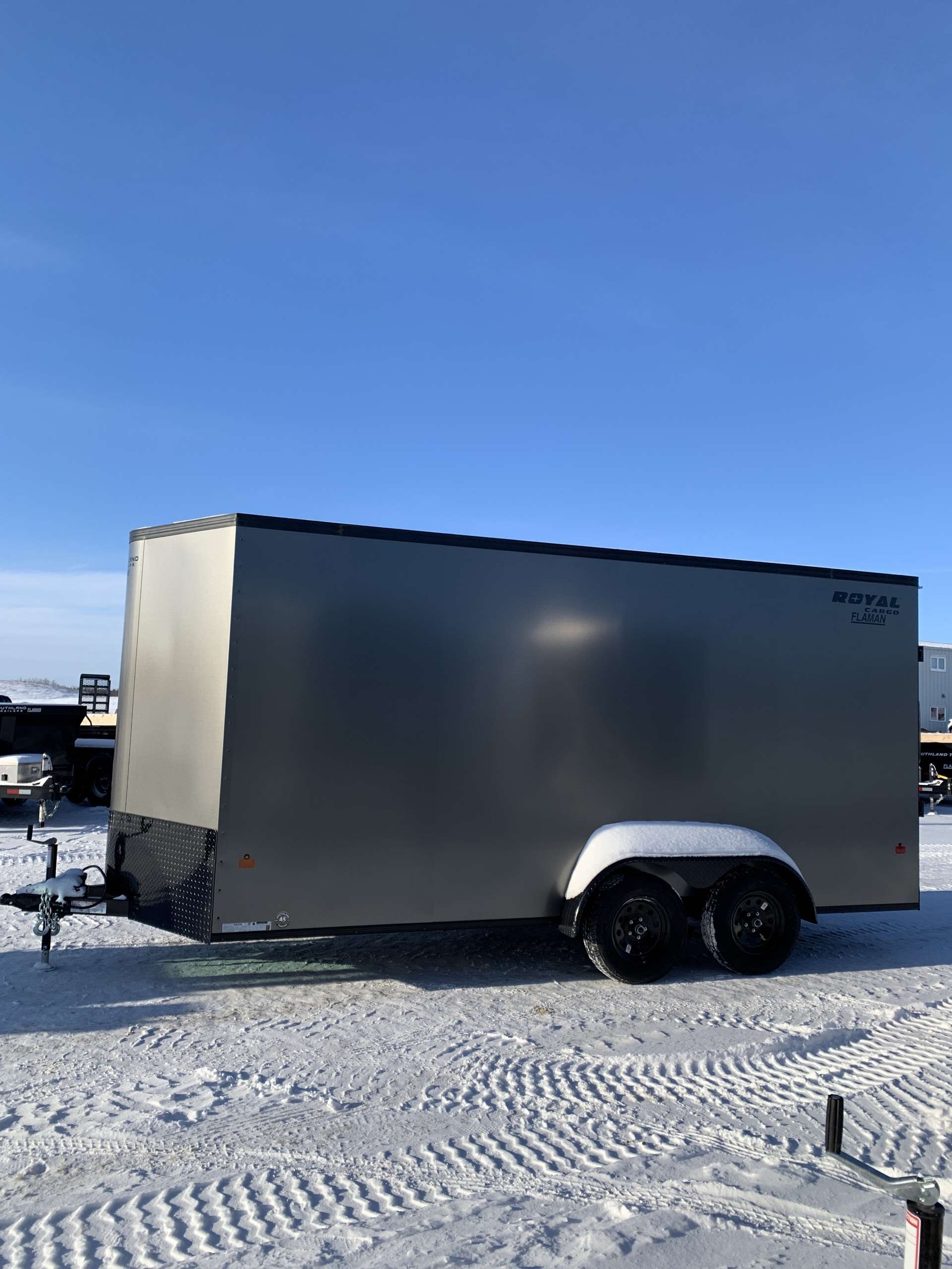 2026 Royal LCH 7' x 16' + V-Nose Cargo Trailer