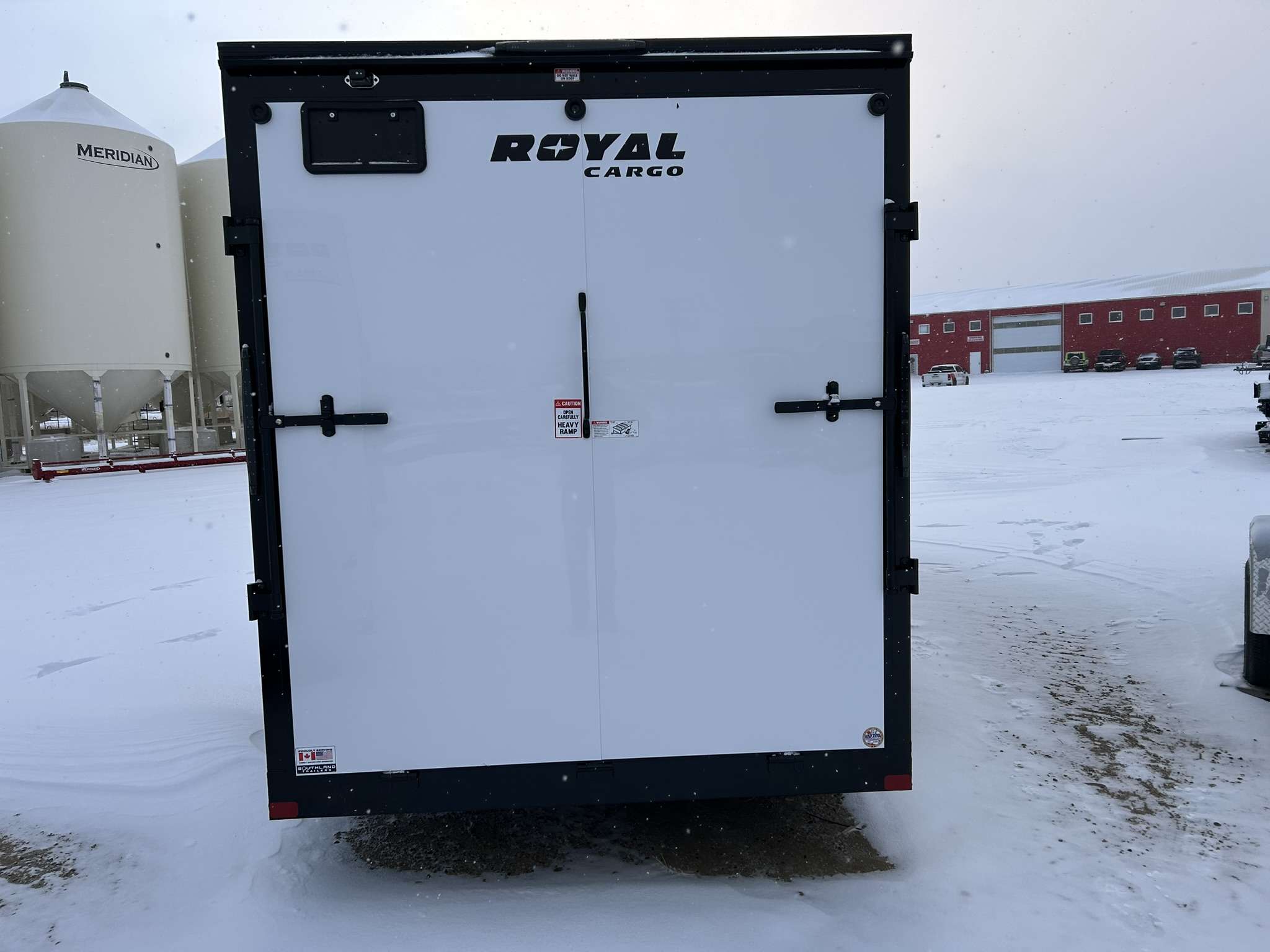 2026 Royal LCH 7' x 16' + V-Nose Cargo Trailer