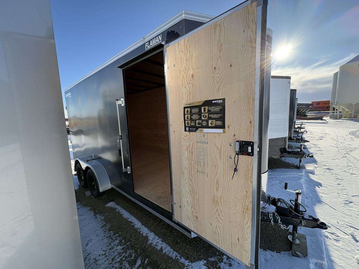 2026 Royal LCH 7' x 16' + V-Nose Cargo Trailer