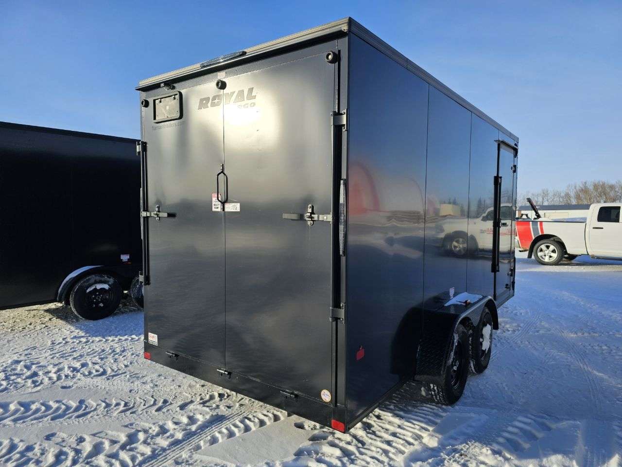2026 Royal LCH 7' x 16' + V-Nose Cargo Trailer