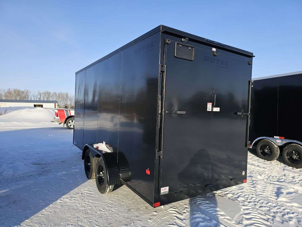 2026 Royal LCH 7' x 16' + V-Nose Cargo Trailer