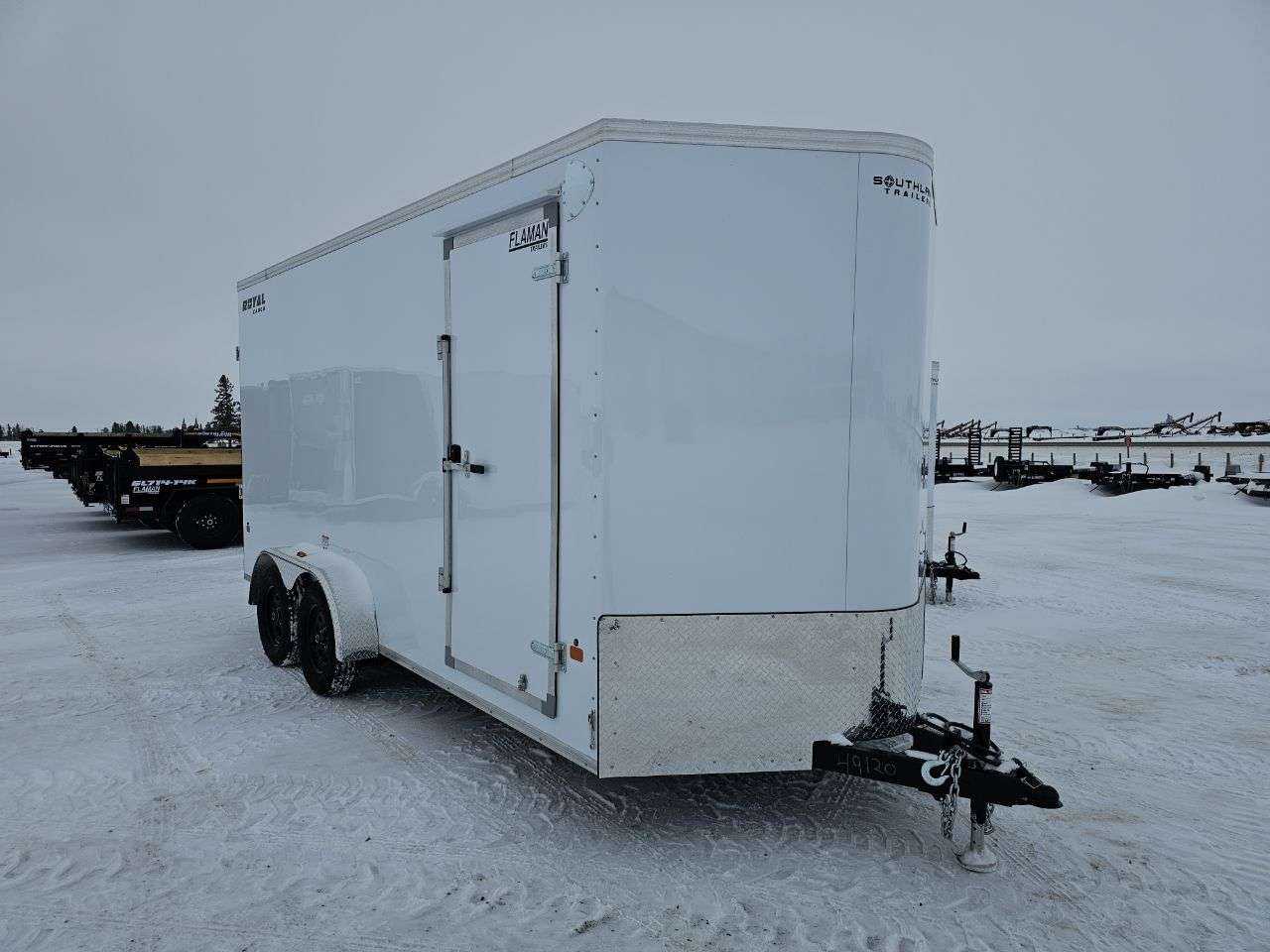 2026 Royal LCH 7' x 16' + V-Nose Cargo Trailer