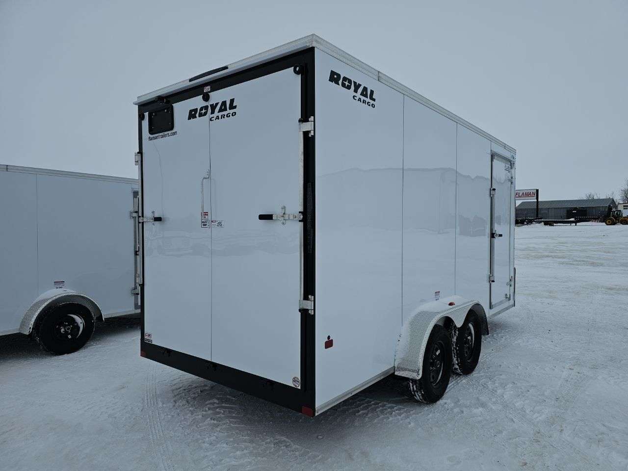2026 Royal LCH 7' x 16' + V-Nose Cargo Trailer