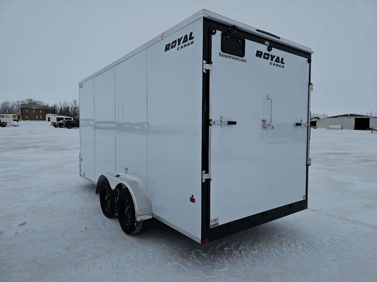 2026 Royal LCH 7' x 16' + V-Nose Cargo Trailer