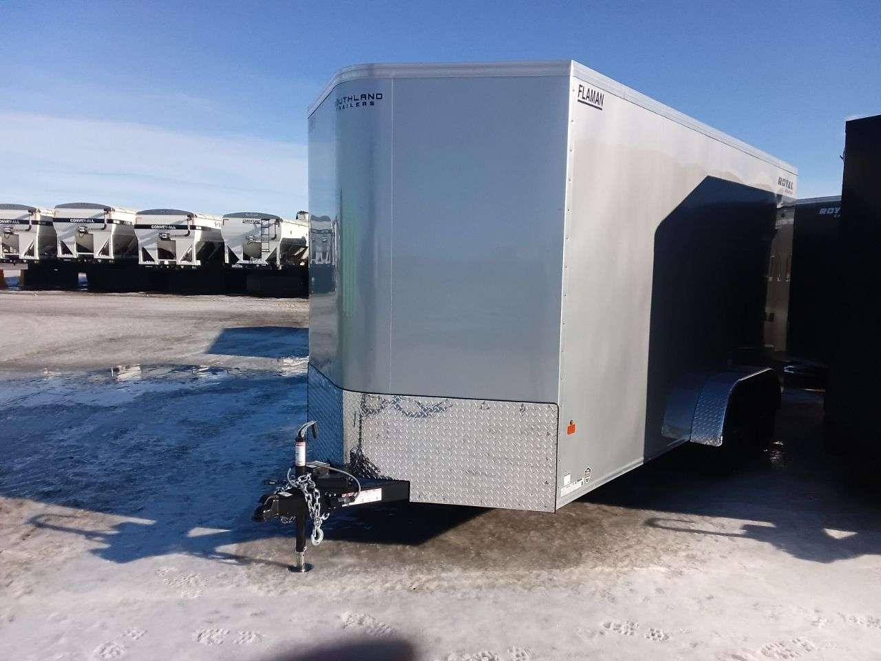 2026 Royal LCH 7' x 16' + V-Nose Cargo Trailer