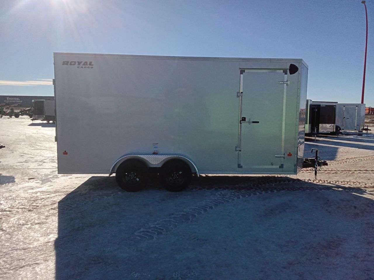 2026 Royal LCH 7' x 16' + V-Nose Cargo Trailer