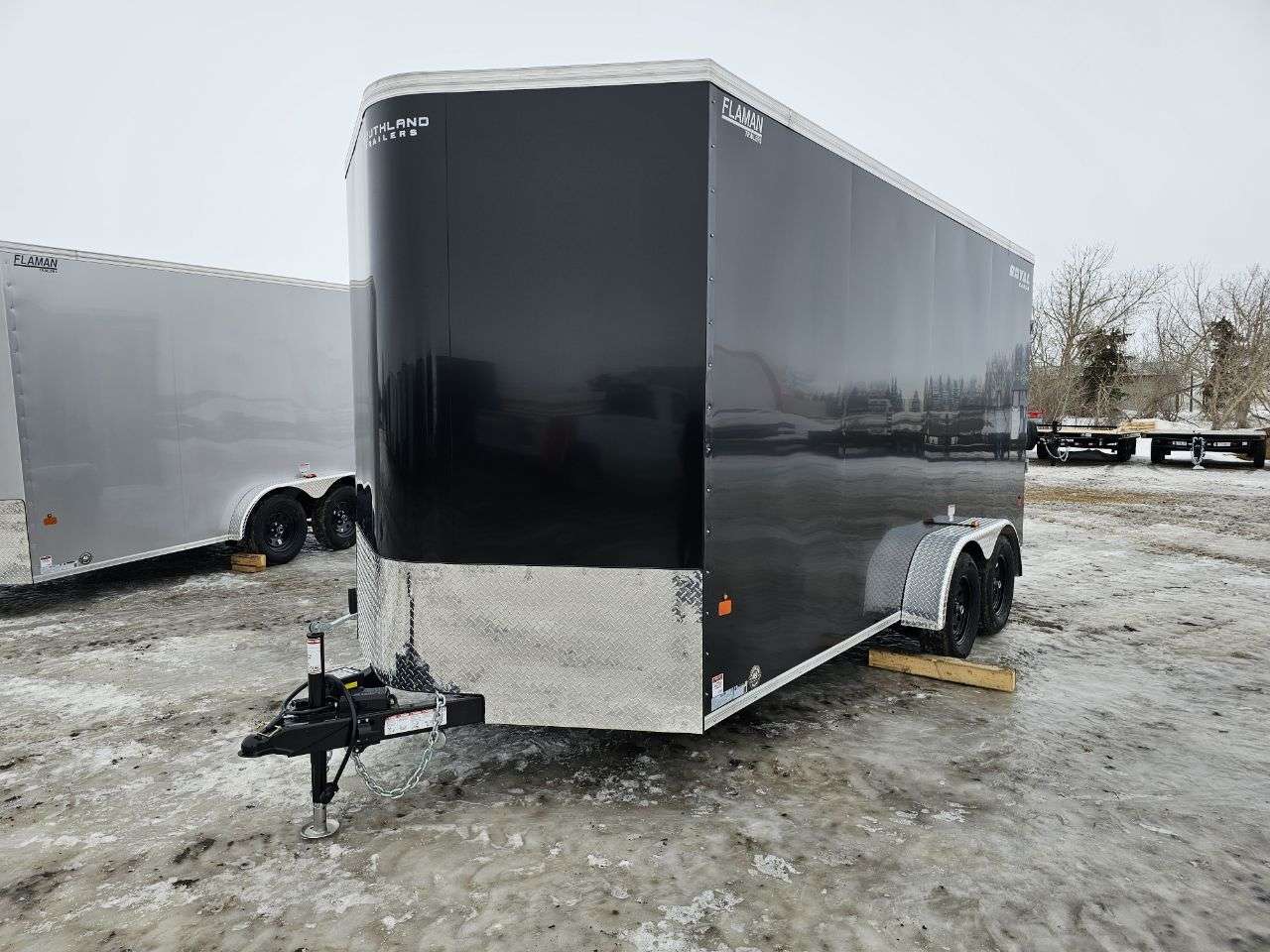 2026 Royal LCH 7' x 16' + V-Nose Cargo Trailer